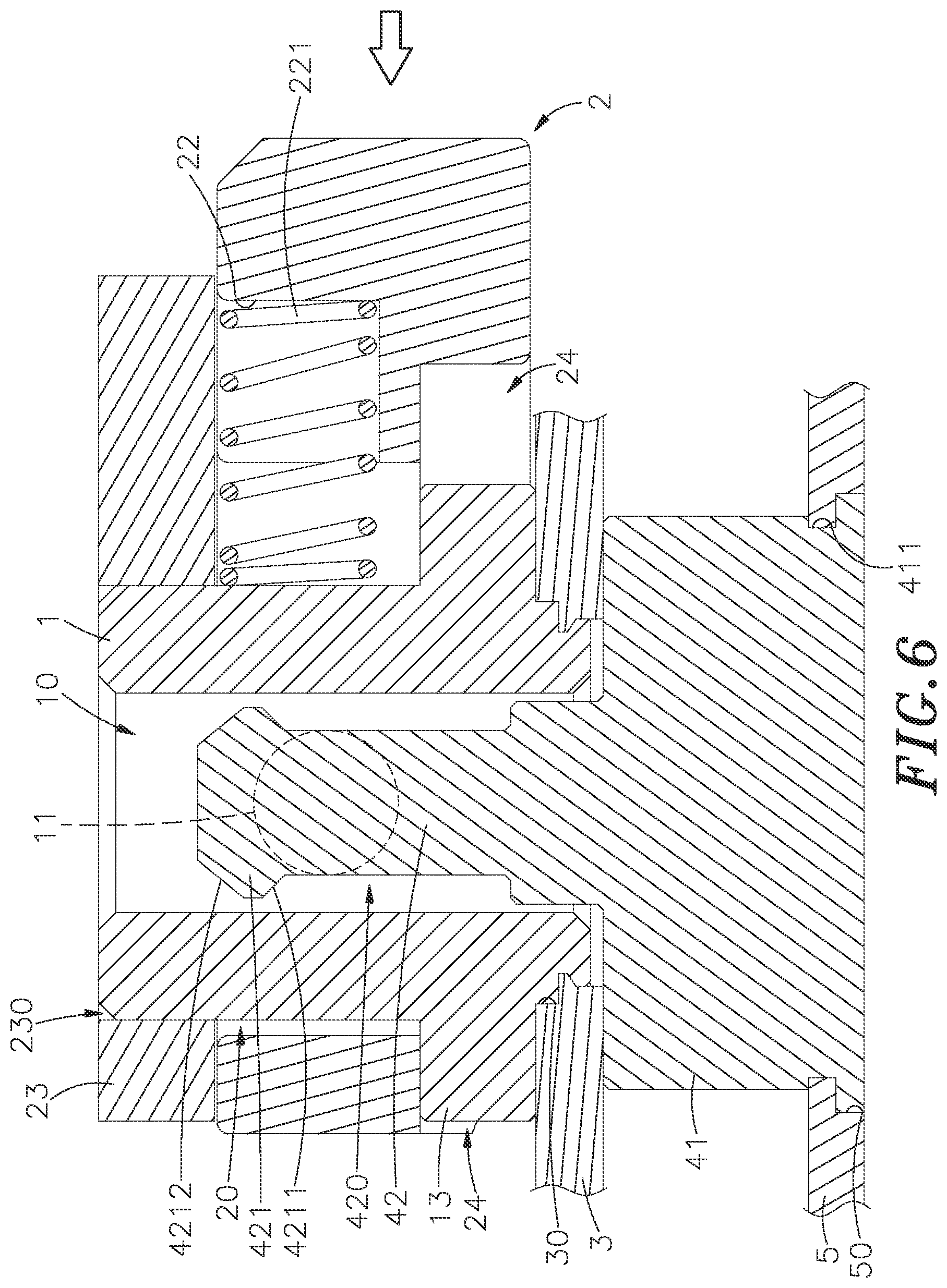 Patent US12297853 Figure 6 – Push controlled positioning device