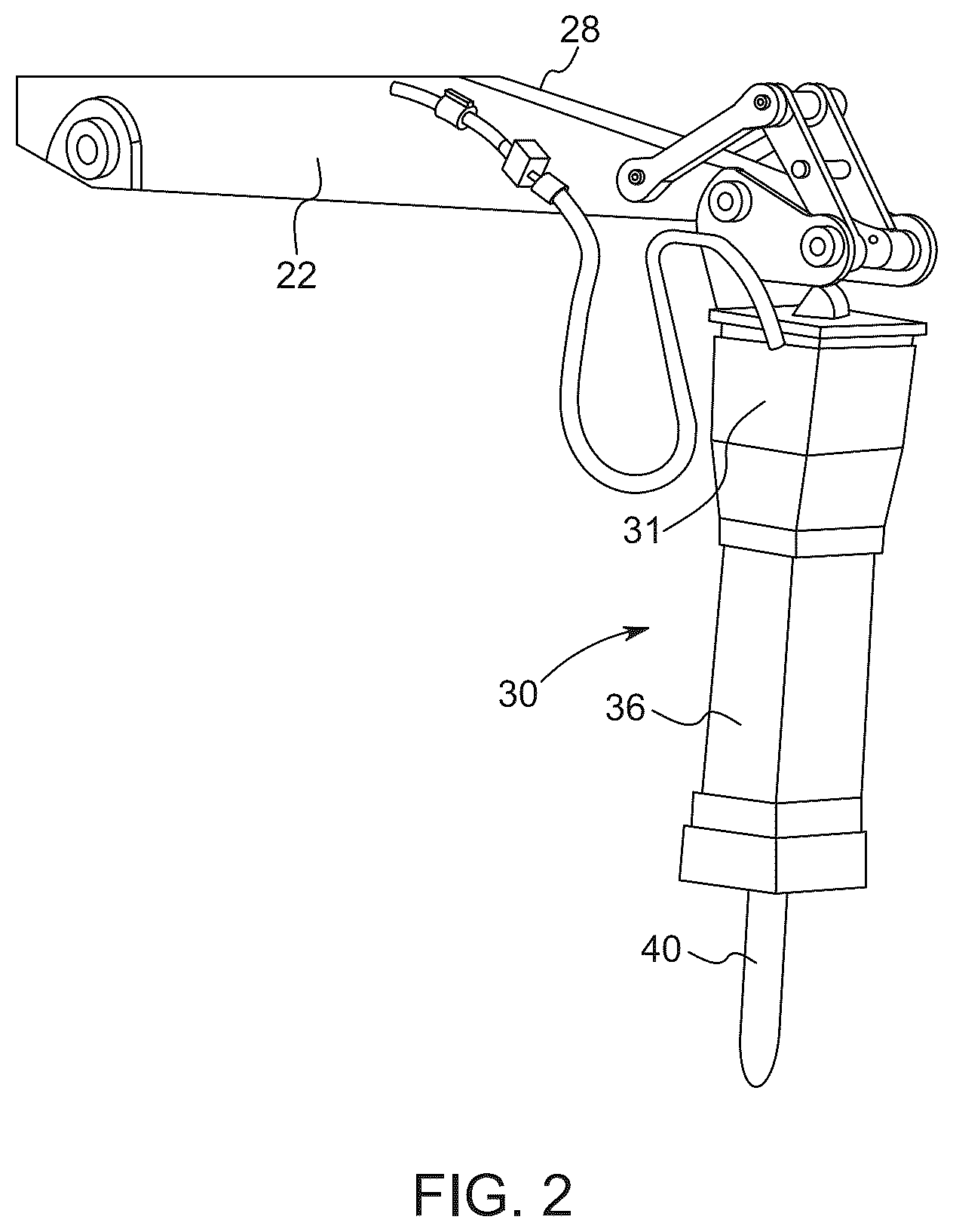 Patent US12297855 Figure 2 – Systems and methods for assembling a hammer tool