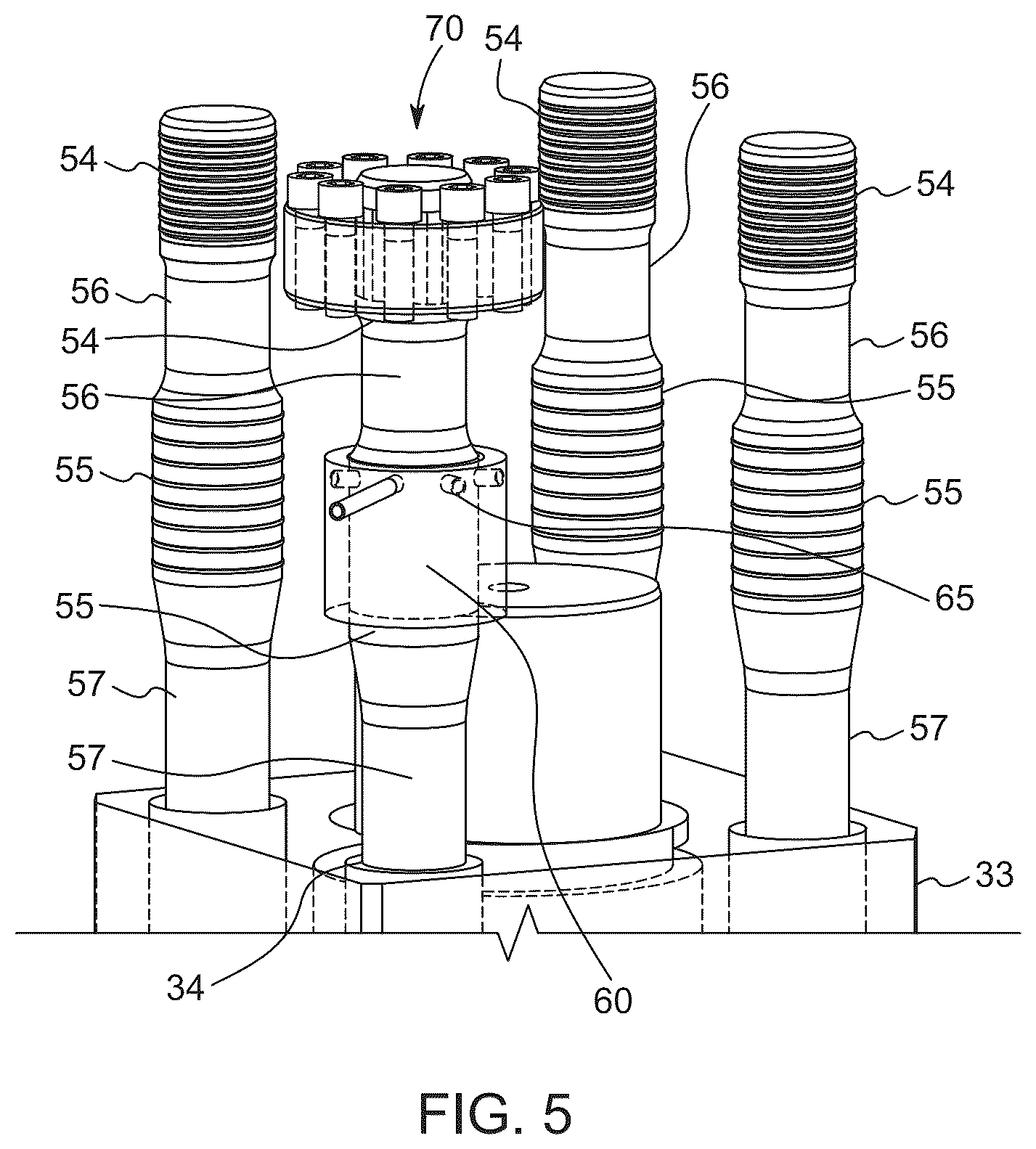 Patent US12297855 Figure 5 – Systems and methods for assembling a hammer tool