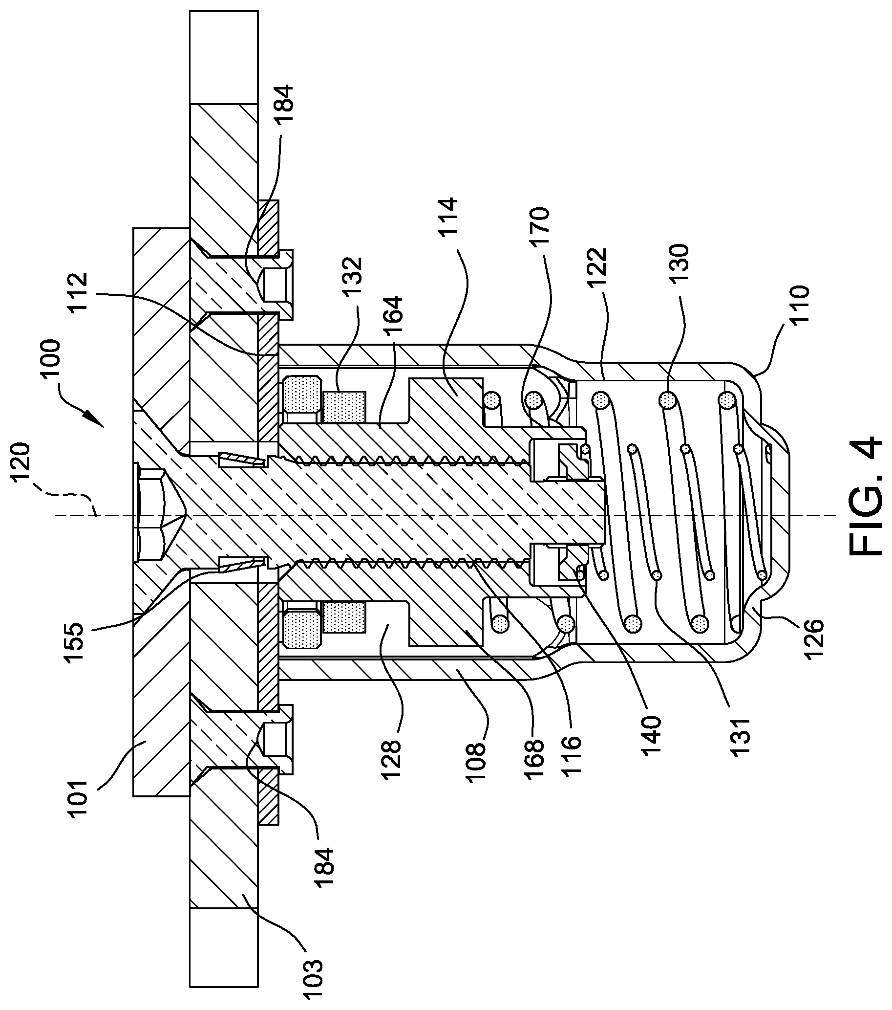 Patent US12297857 Figure 4 – Fastener assemblies and nut plate assemblies for fastener assemblies