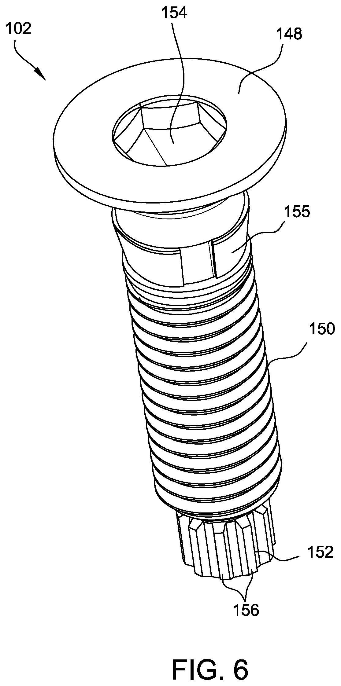 Patent US12297857 Figure 7 – Fastener assemblies and nut plate assemblies for fastener assemblies