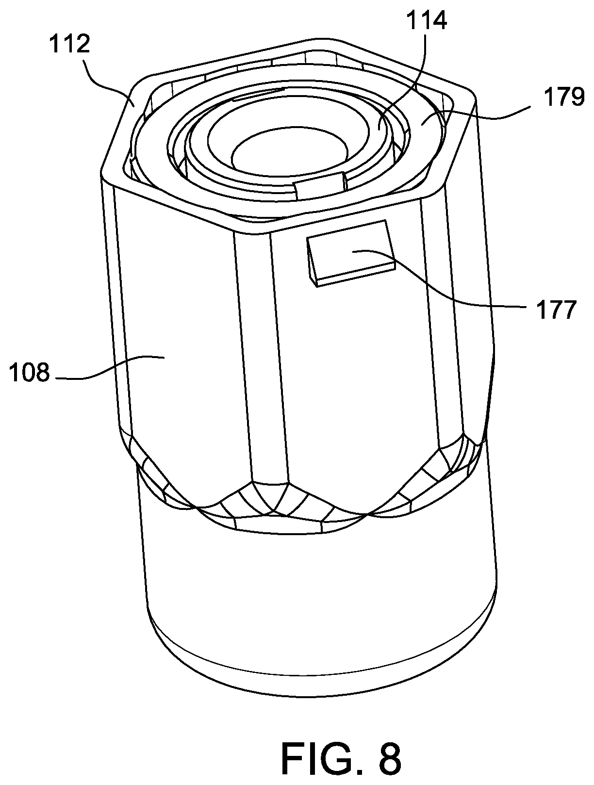 Patent US12297857 Figure 9 – Fastener assemblies and nut plate assemblies for fastener assemblies