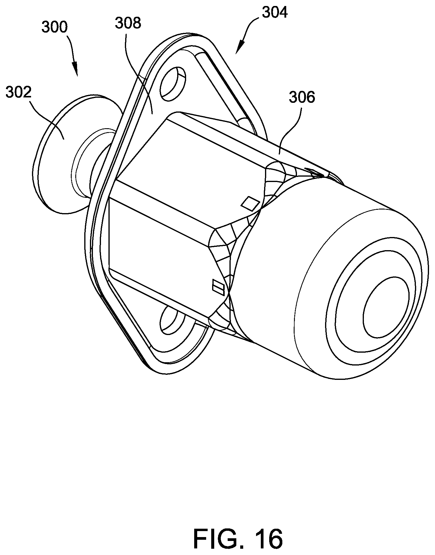 Patent US12297857 Figure 16 – Fastener assemblies and nut plate assemblies for fastener assemblies