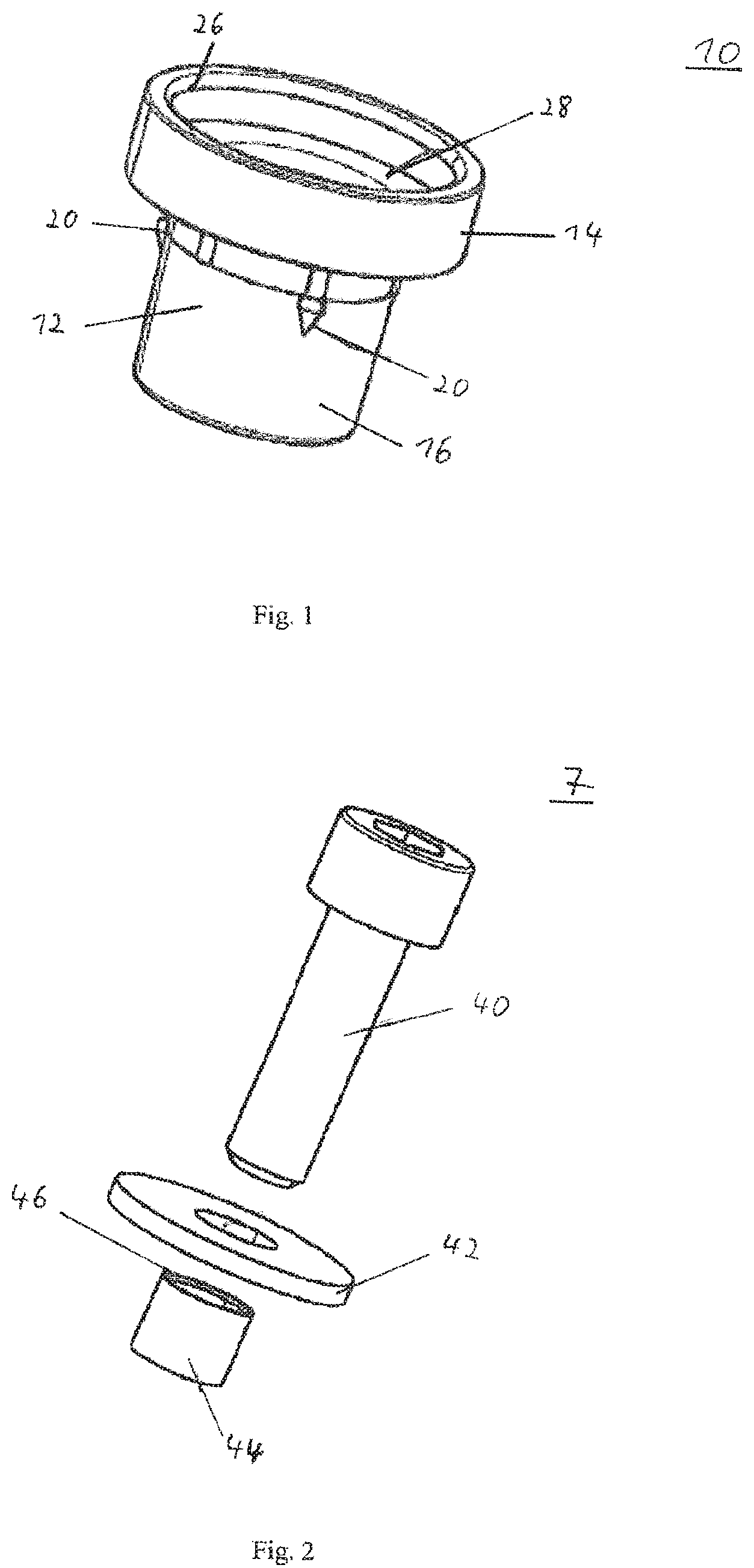 Patent US12297858 Figure 1 – Outer sleeve of a connection element without a female thread and having a damping function, connection element comprising an outer sleeve, and corresponding connection and manufacturing method