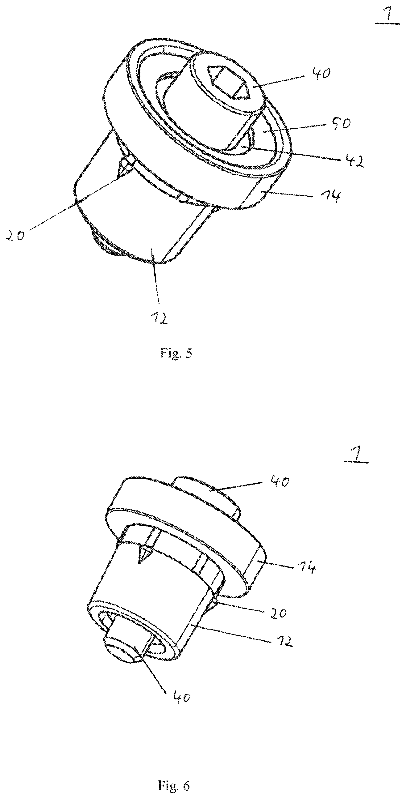 Patent US12297858 Figure 3 – Outer sleeve of a connection element without a female thread and having a damping function, connection element comprising an outer sleeve, and corresponding connection and manufacturing method