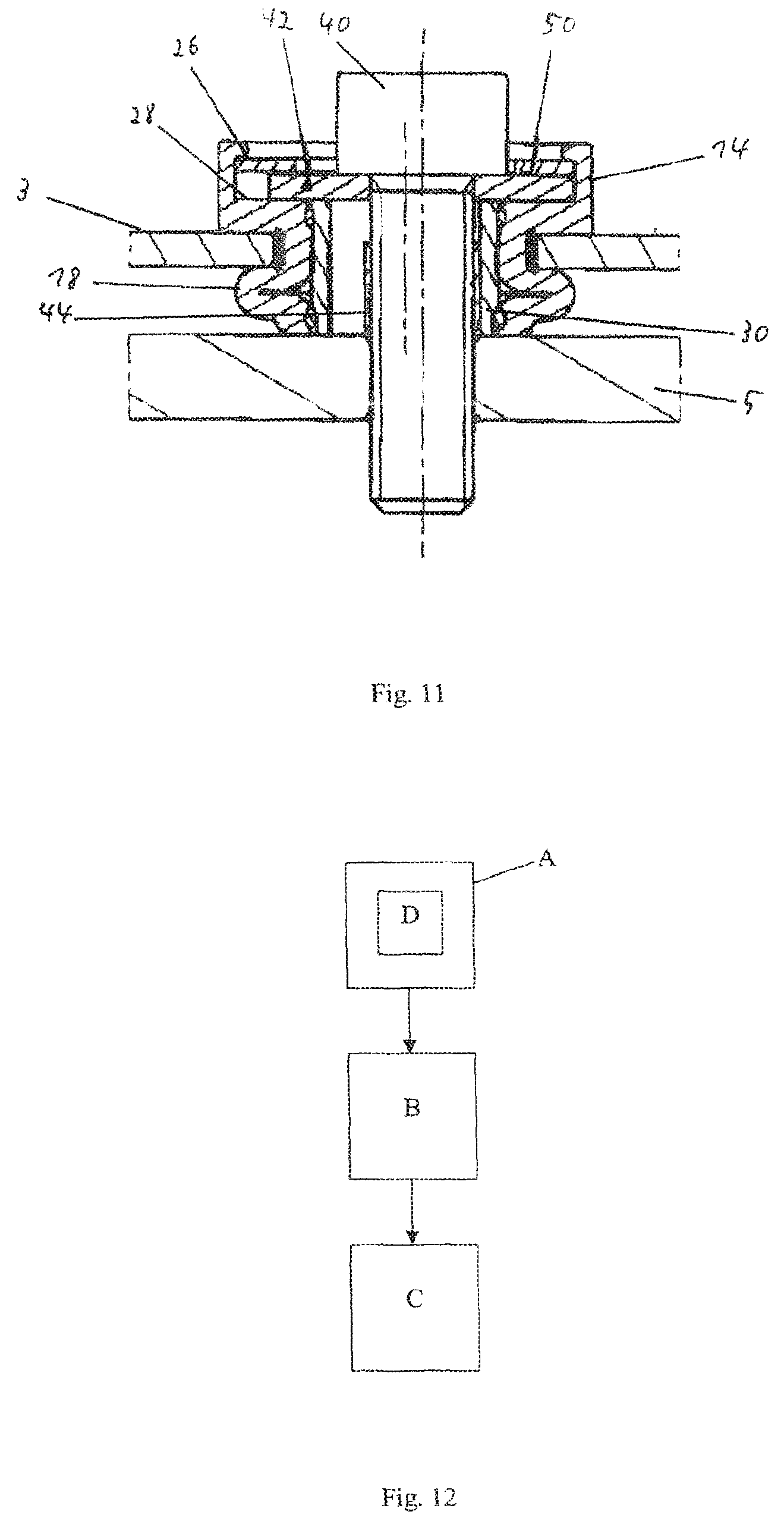 Patent US12297858 Figure 6 – Outer sleeve of a connection element without a female thread and having a damping function, connection element comprising an outer sleeve, and corresponding connection and manufacturing method