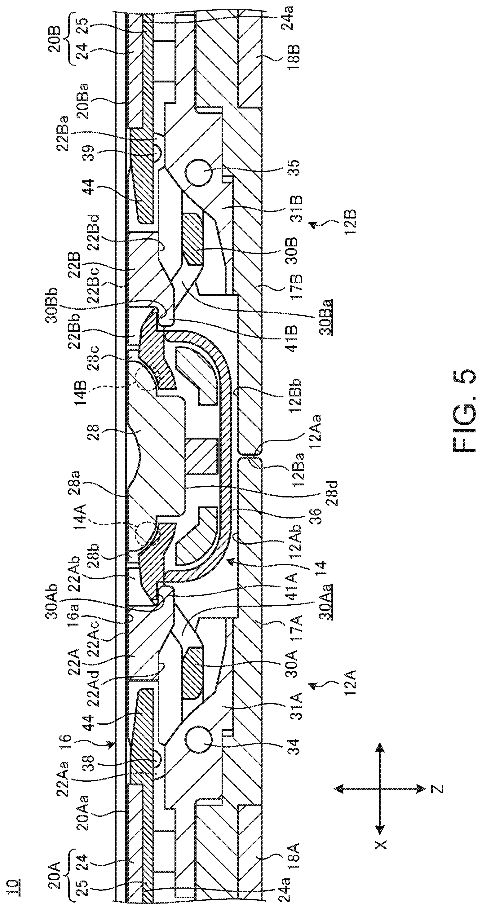 Patent US12297859 Figure 5 – Electronic apparatus