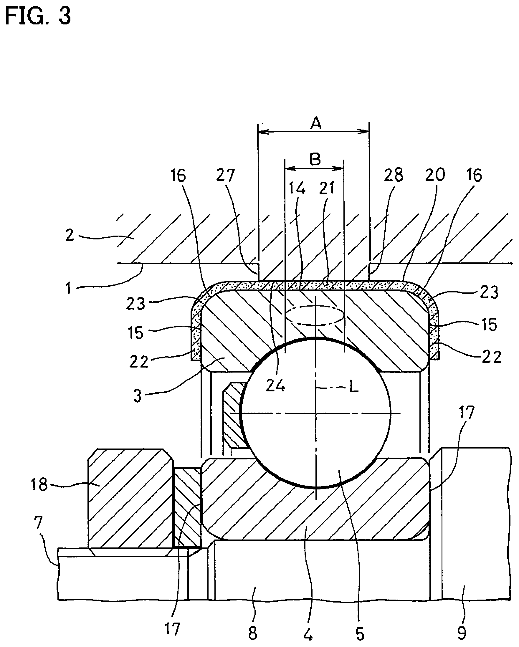 Patent US12297861 Figure 3 – Insulated bearing device