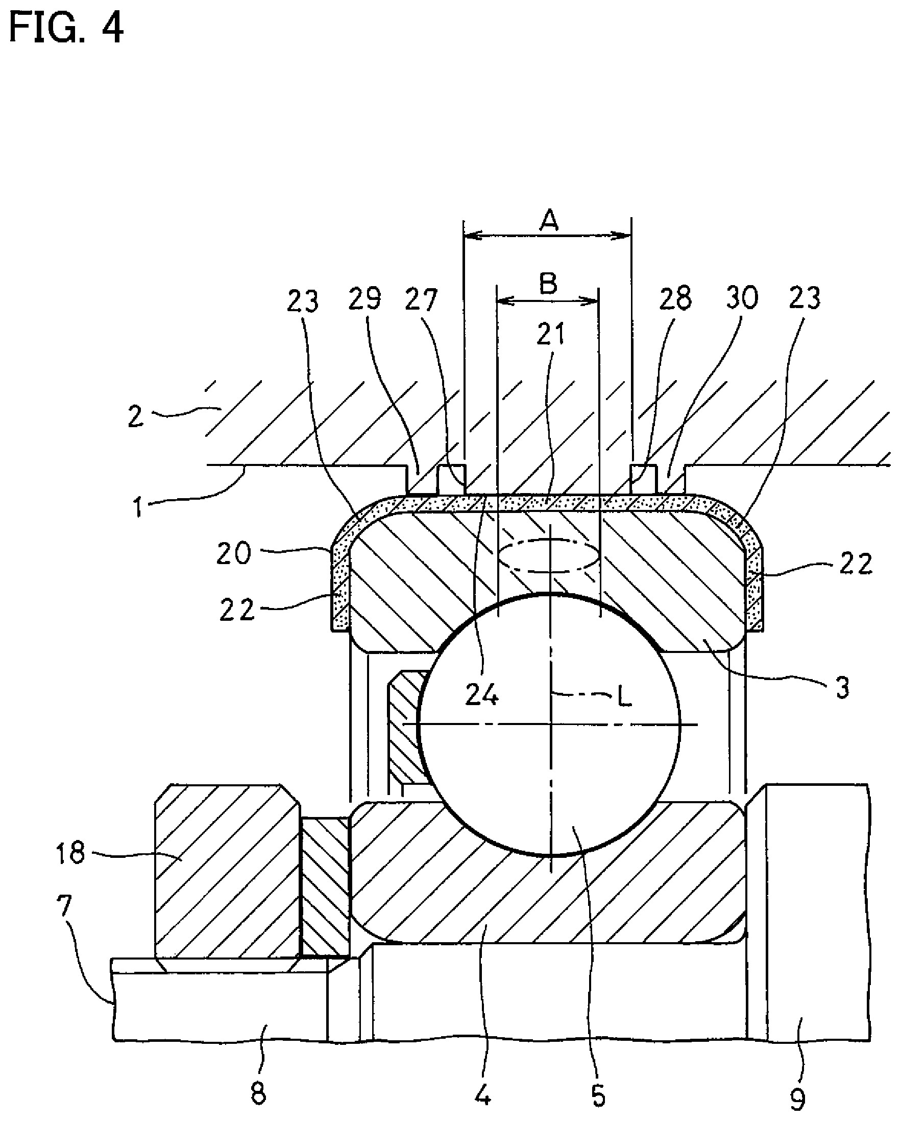Patent US12297861 Figure 4 – Insulated bearing device