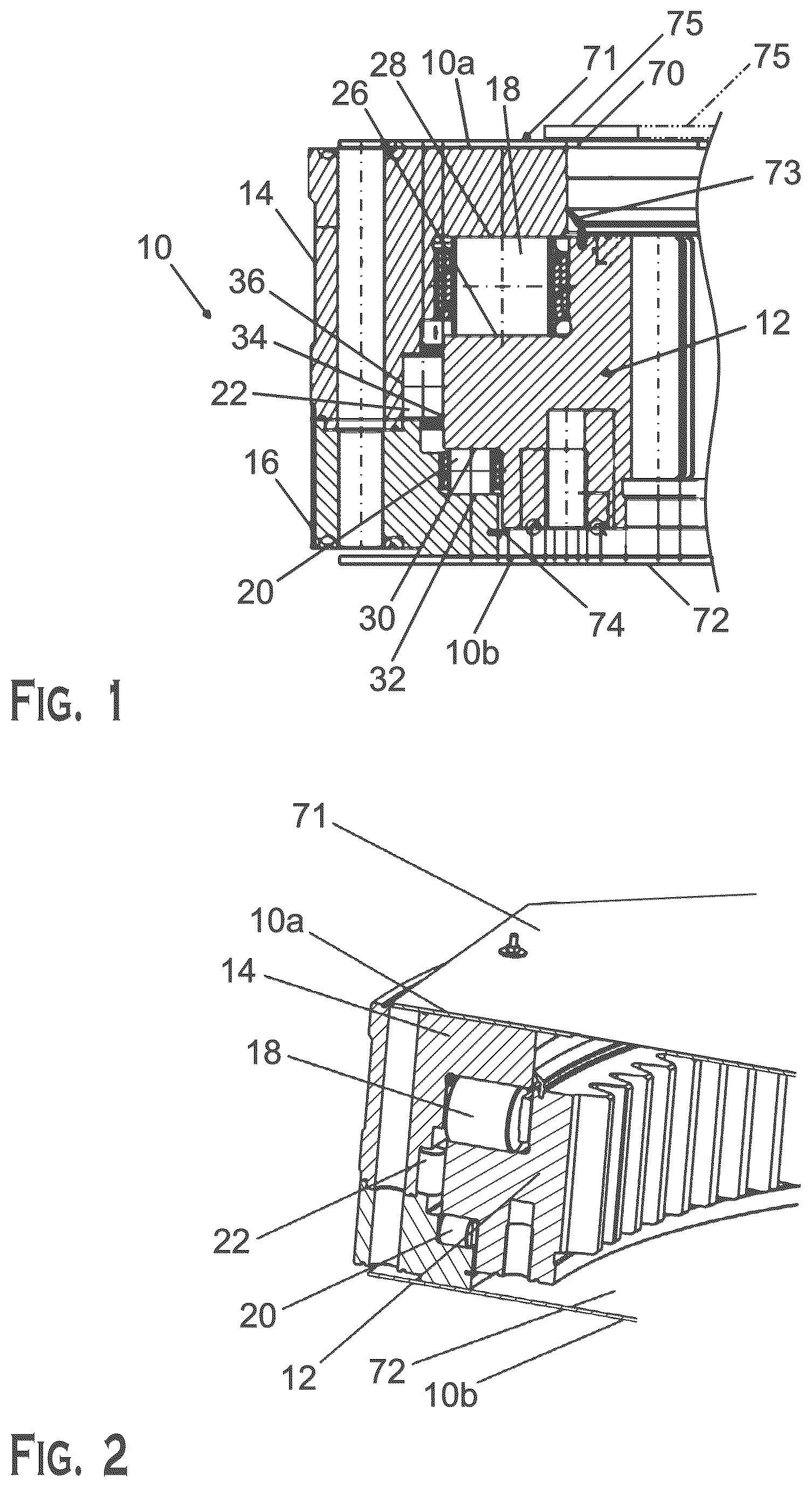 Patent US12297863 Figure 1 – Rolling bearing comprising at least a sensorized axial rolling element, machine comprising said bearing a process for controlling said machine