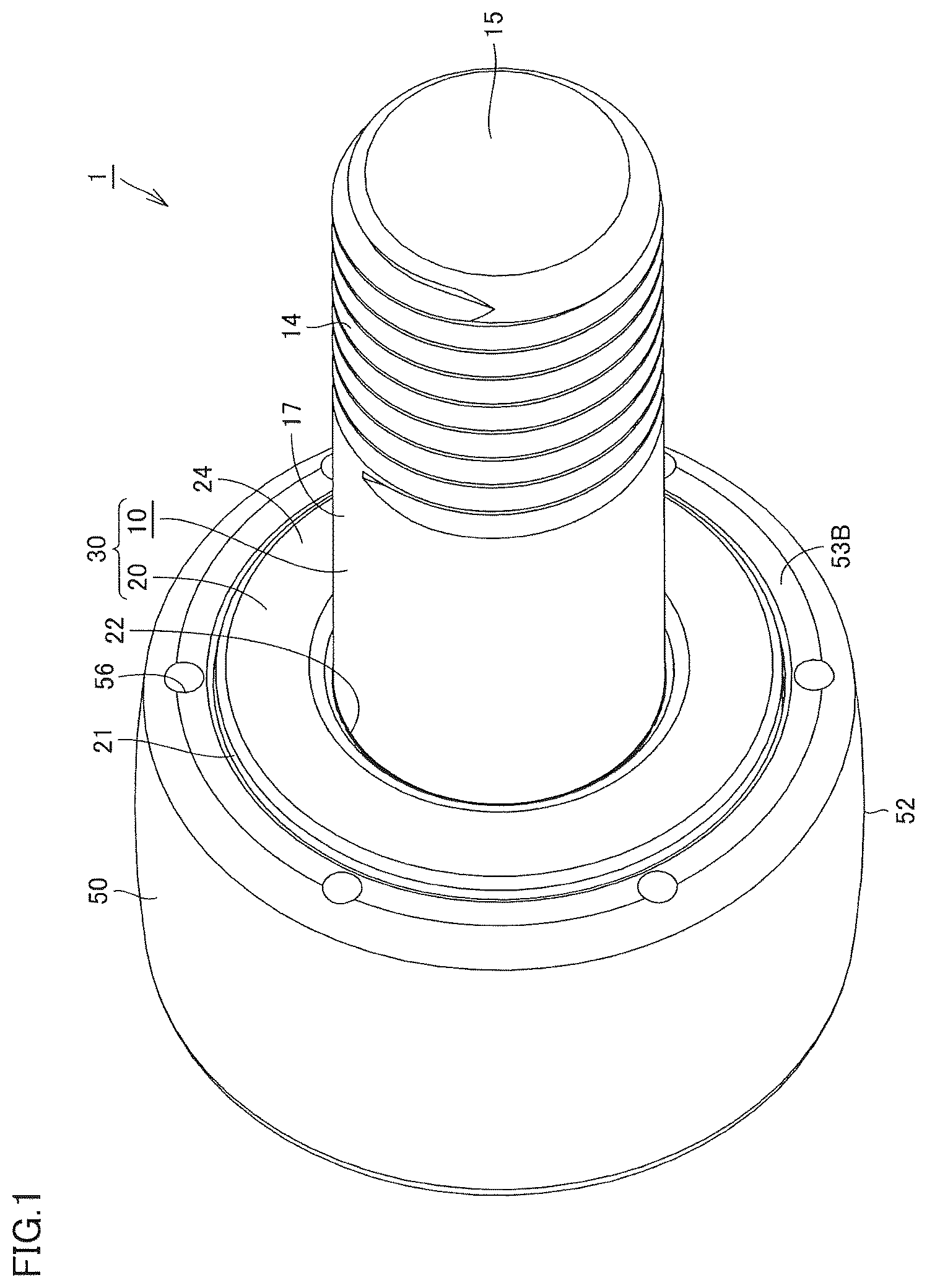 Patent US12297866 Figure 1 – Follower bearing