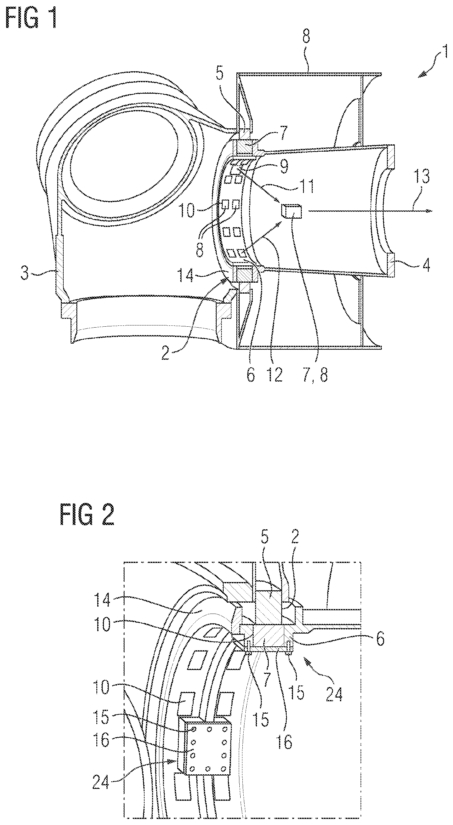 Patent US12297869 Figure 1 – Method for replacing a sliding pad of a rotational sliding bearing, sliding bearing and wind turbine