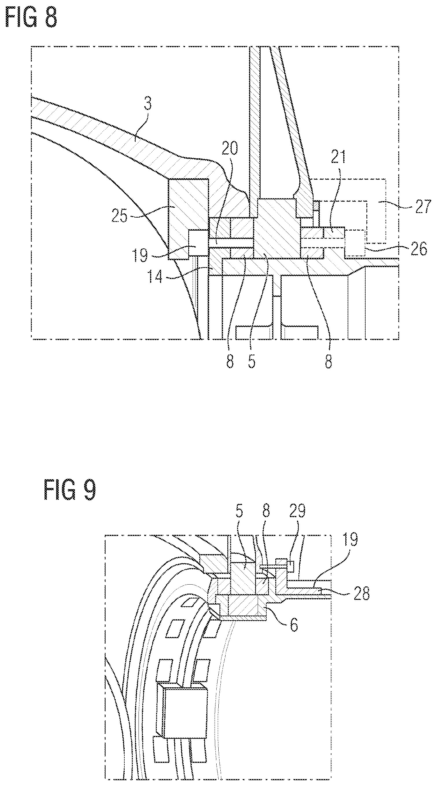 Patent US12297869 Figure 5 – Method for replacing a sliding pad of a rotational sliding bearing, sliding bearing and wind turbine