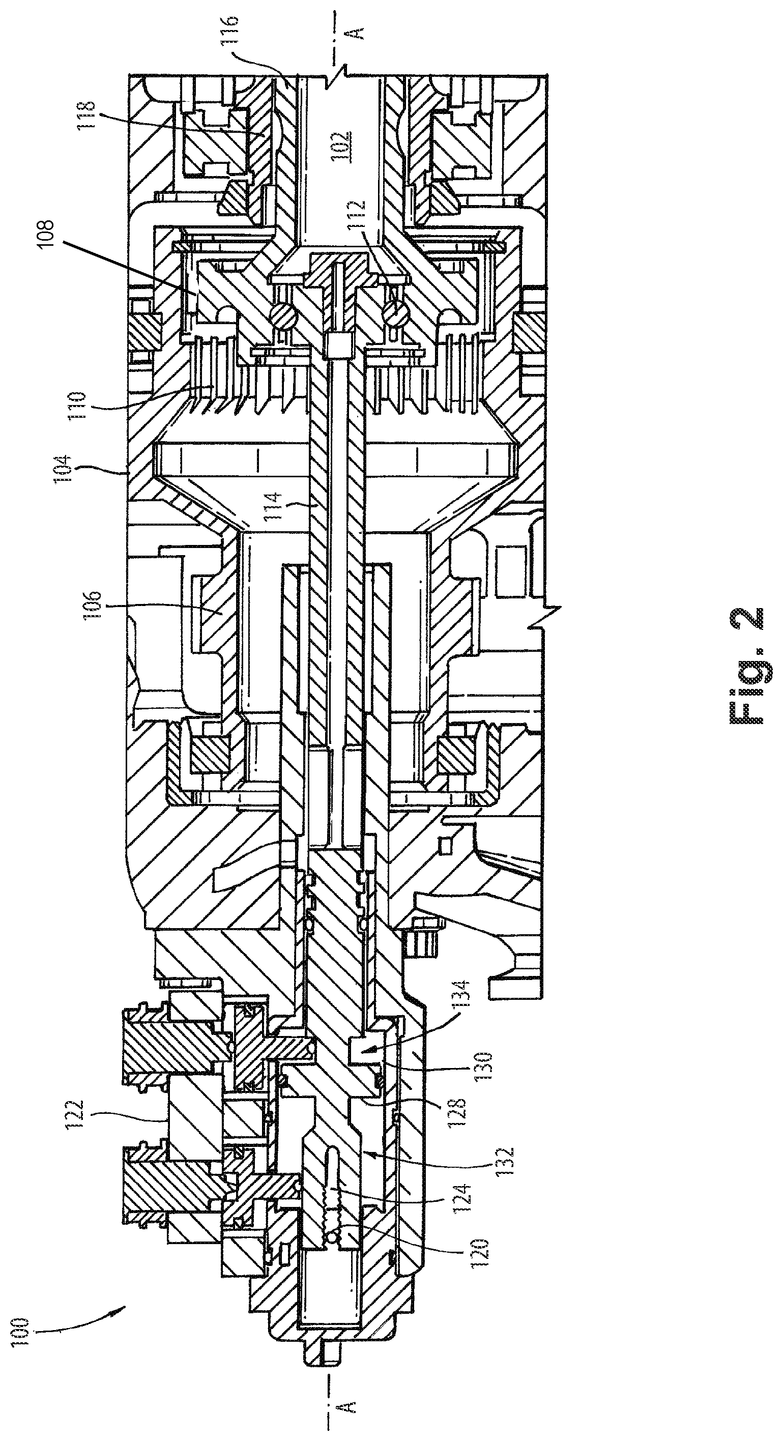 Patent US12297872 Figure 2 – Pressure retaining cap with manual interface for rotation
