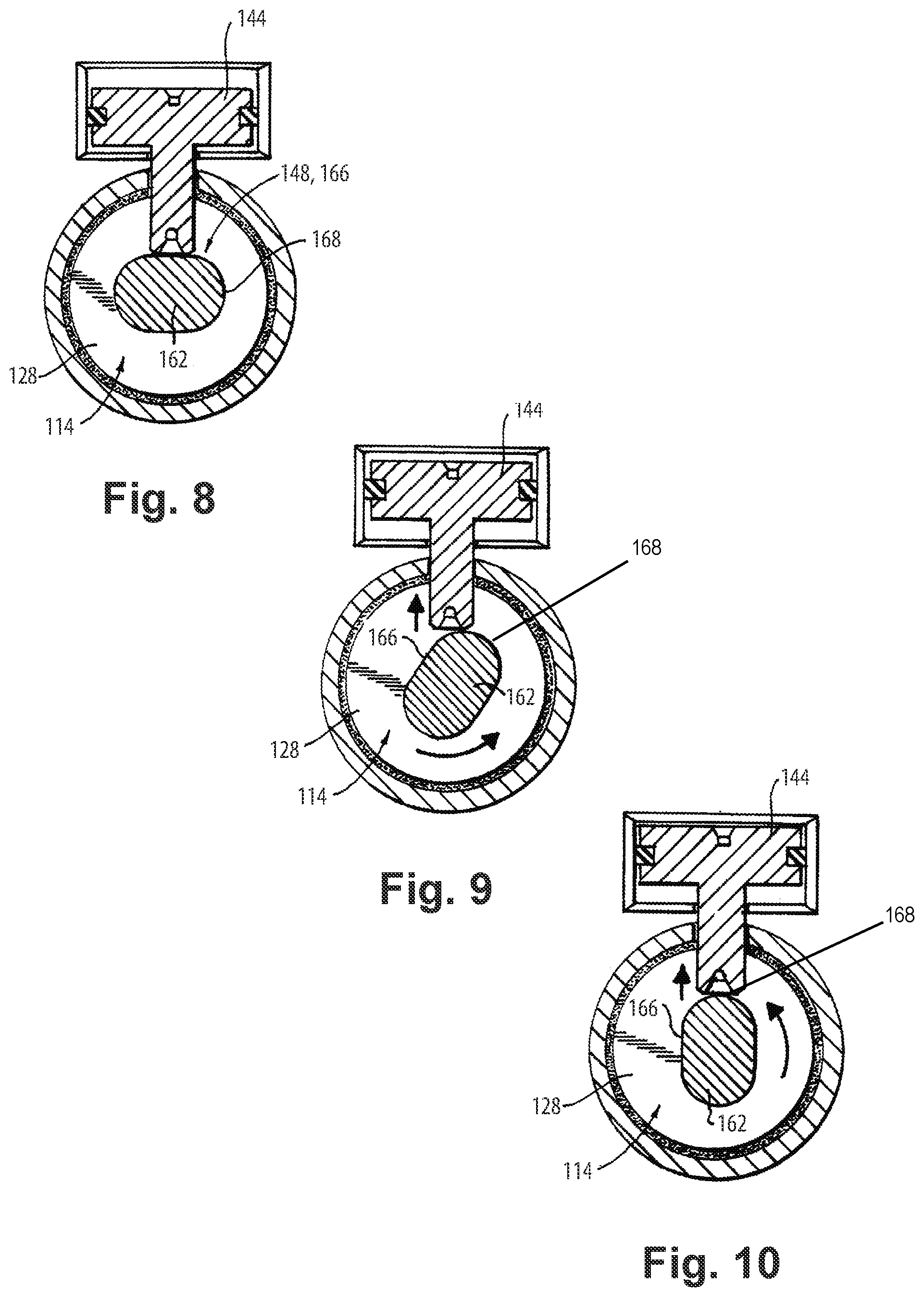 Patent US12297872 Figure 6 – Pressure retaining cap with manual interface for rotation