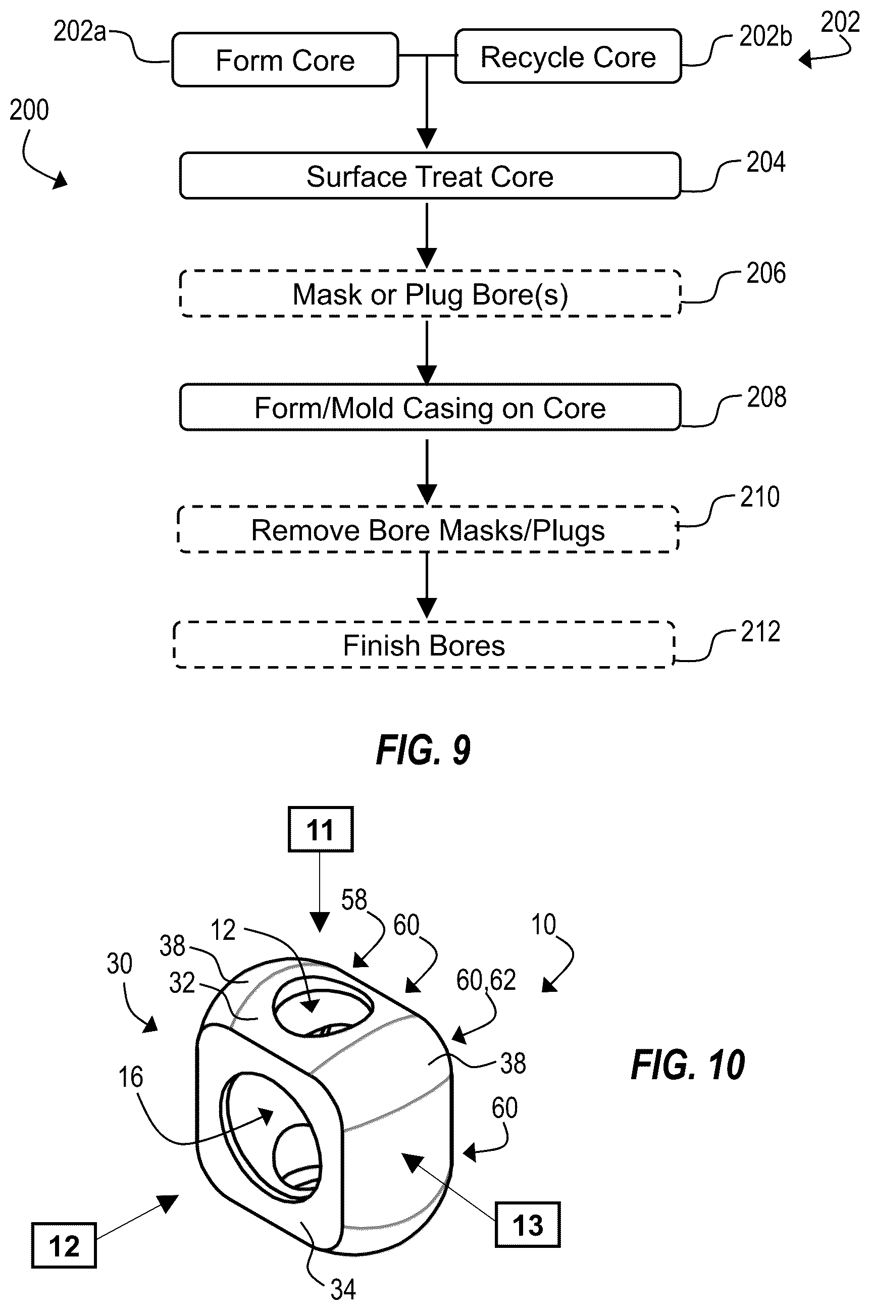 Patent US12297874 Figure 5 – Coated driver and method of forming