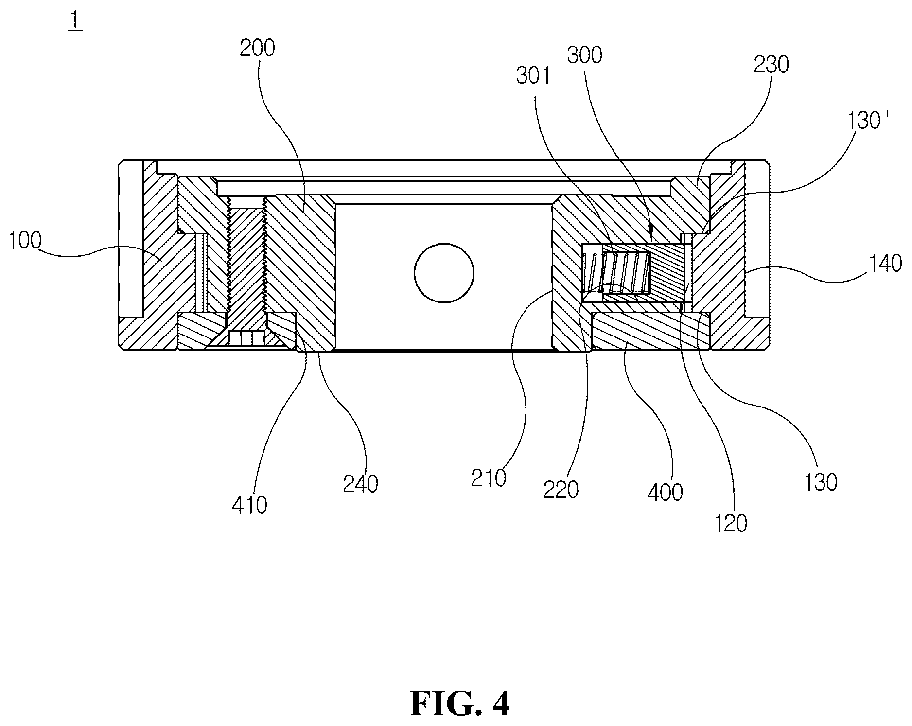 Patent US12297876 Figure 4 – Impact-resistant multi-angle bundle pawl backstop ratchet ring