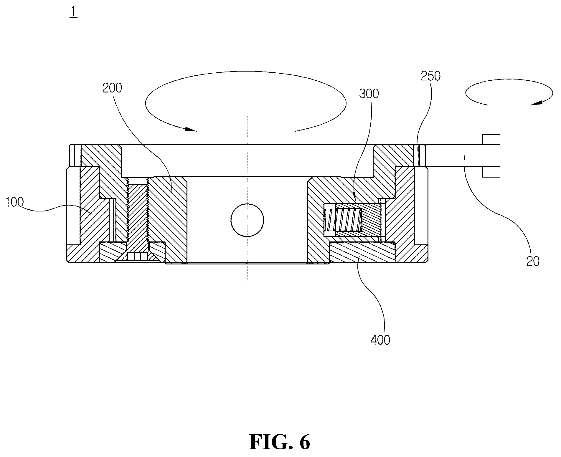 Patent US12297876 Figure 6 – Impact-resistant multi-angle bundle pawl backstop ratchet ring
