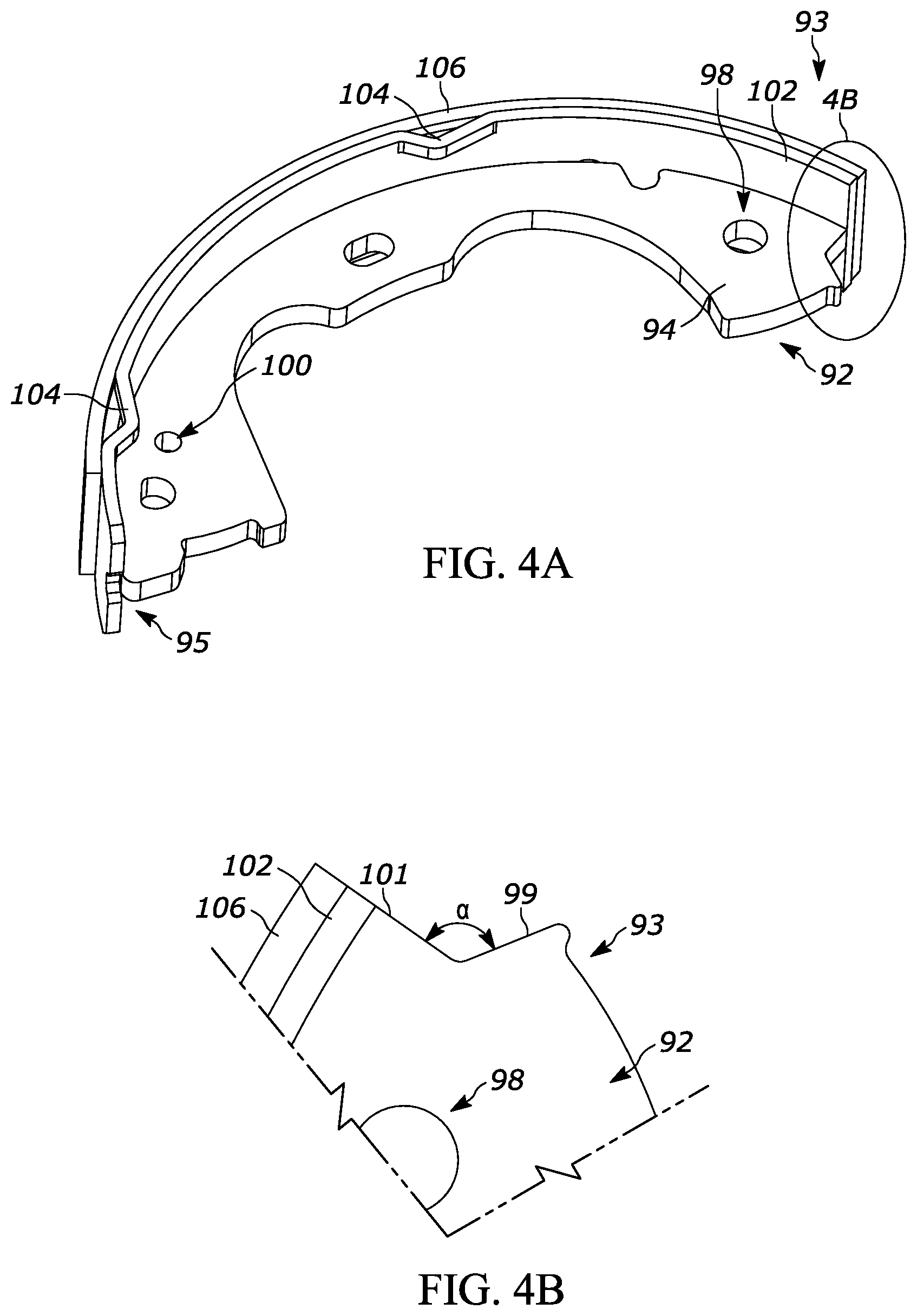 Patent US12297878 Figure 4 – Apparatus for drum brake assembly