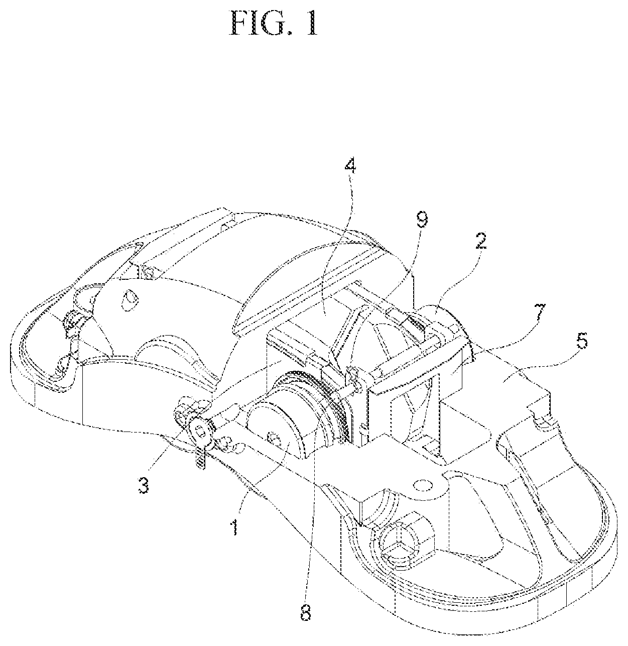 Patent US12297879 — Disc brake — Figure 1
