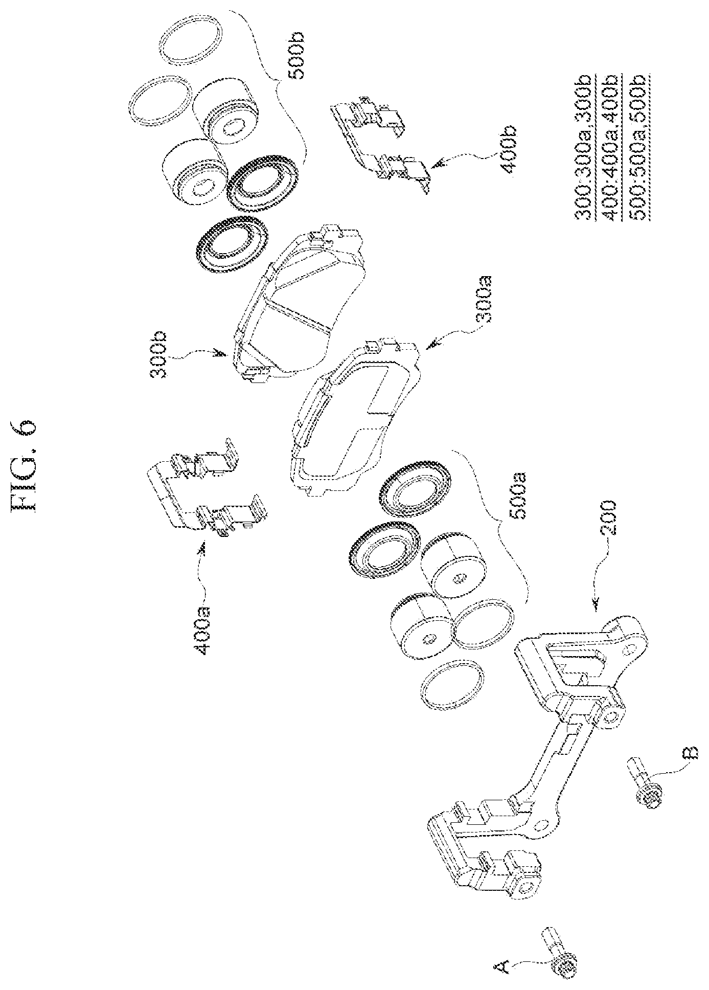 Patent US12297879 Figure 5 – Disc brake