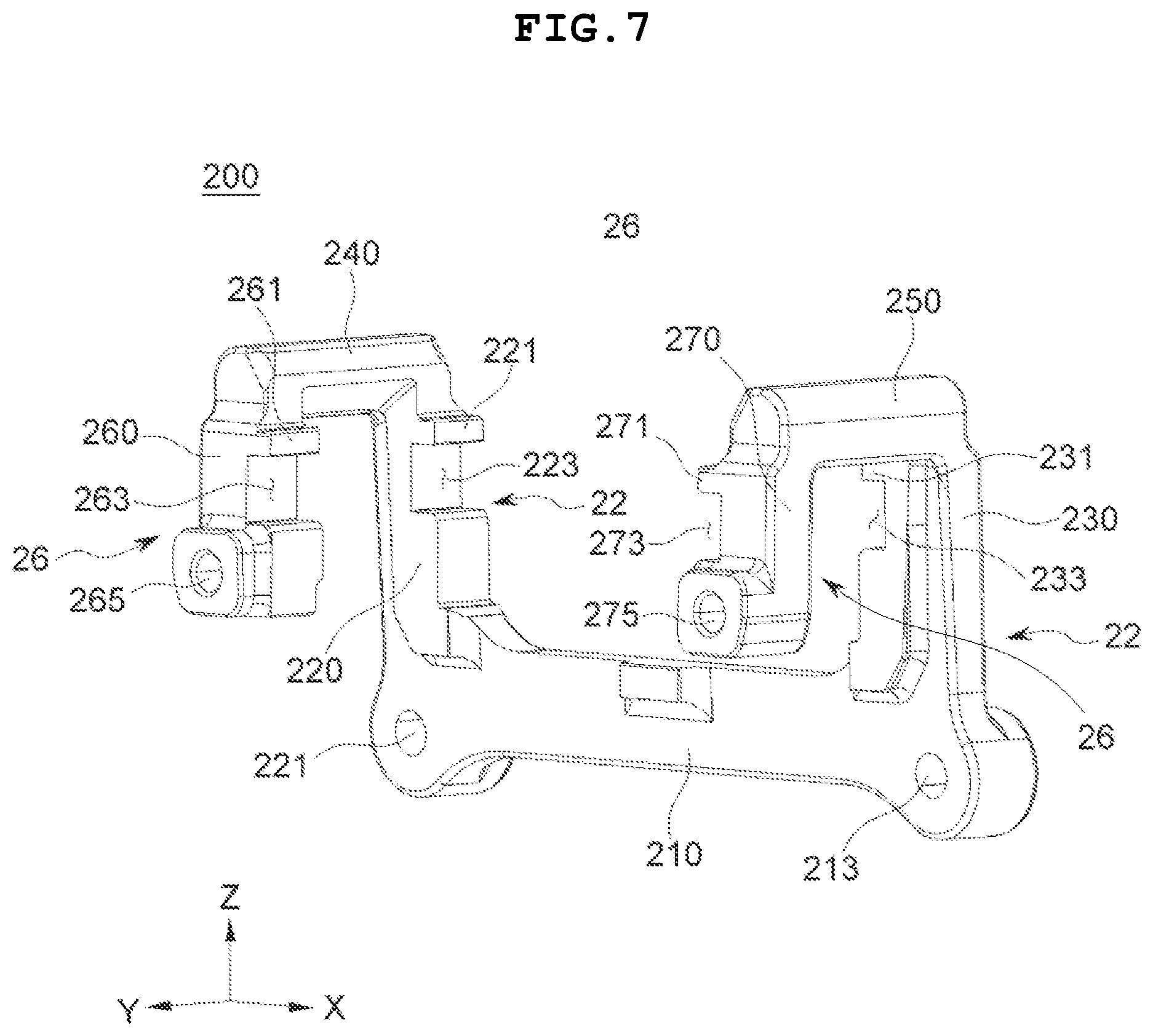 Patent US12297879 Figure 6 – Disc brake