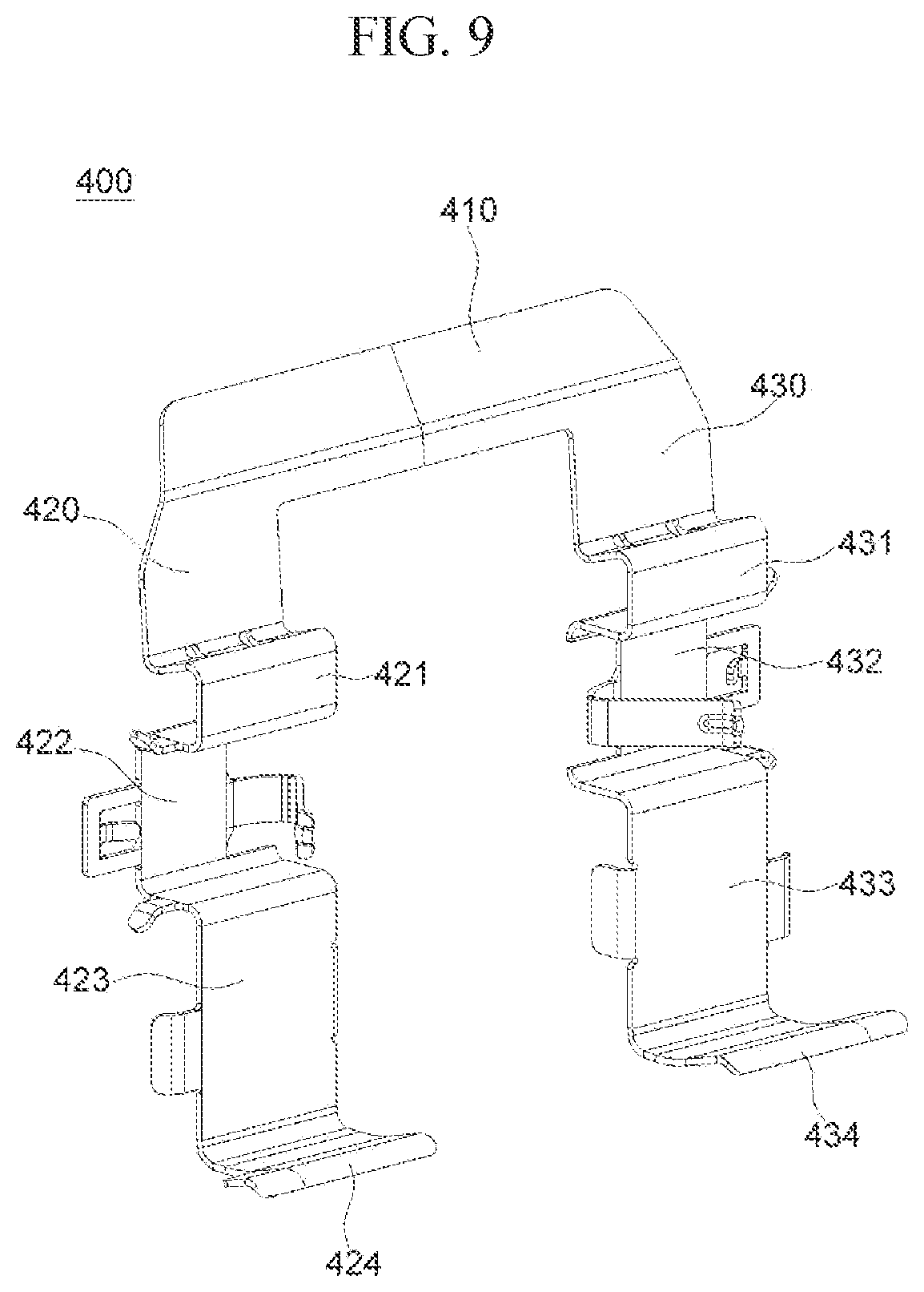 Patent US12297879 Figure 8 – Disc brake