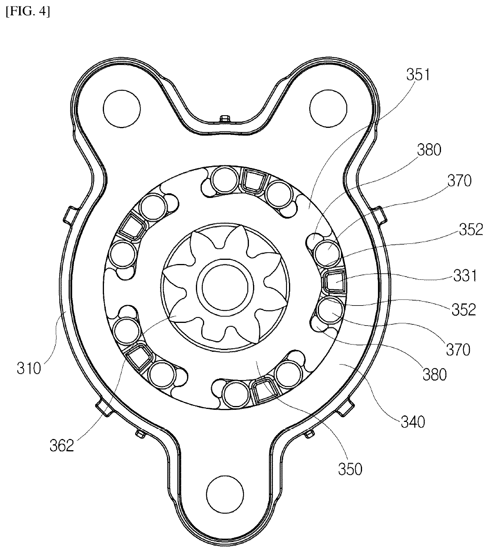 Patent US12297881 Figure 4 – Brake module