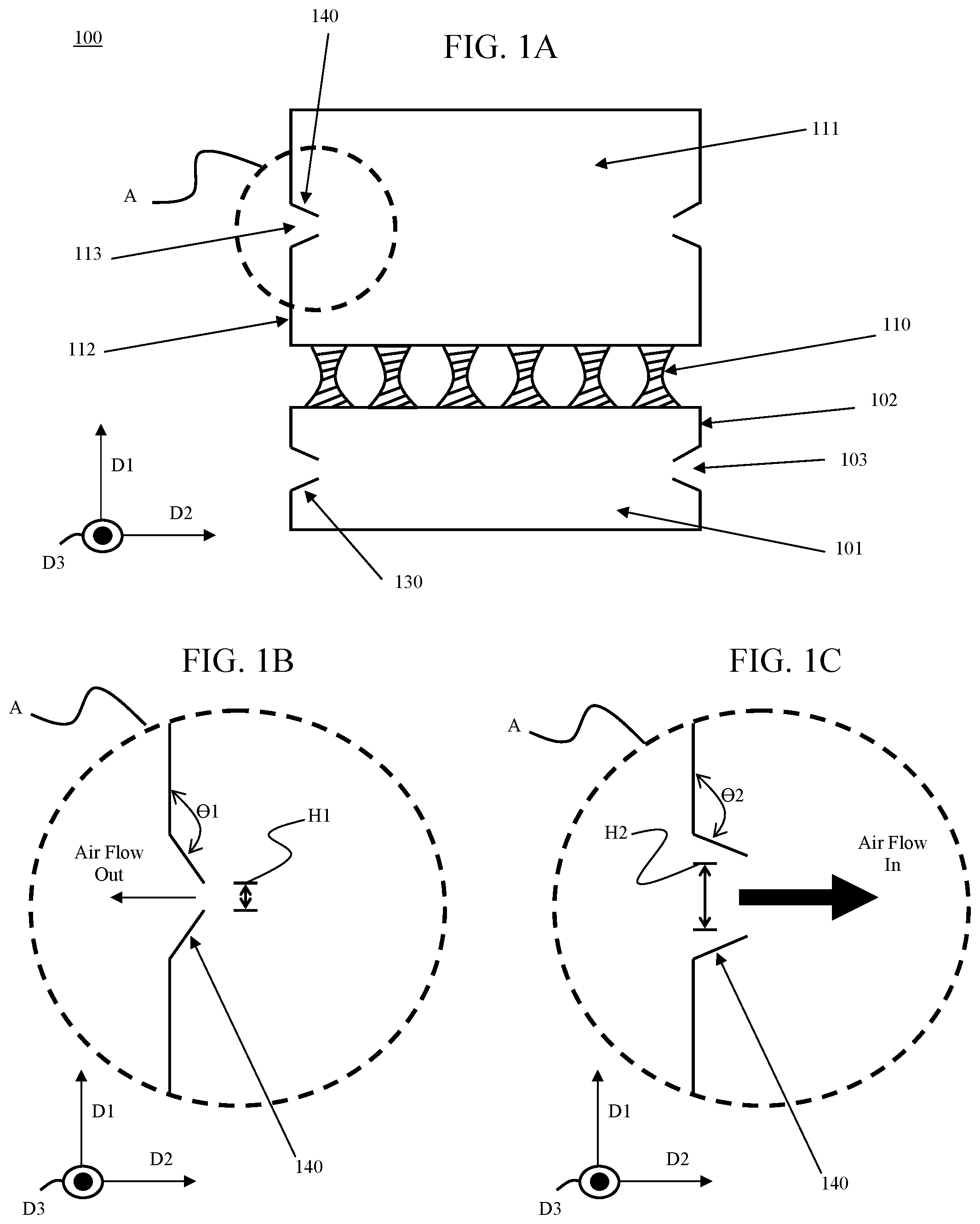 Patent US12297884 Figure 1 – Impact absorbing apparatus