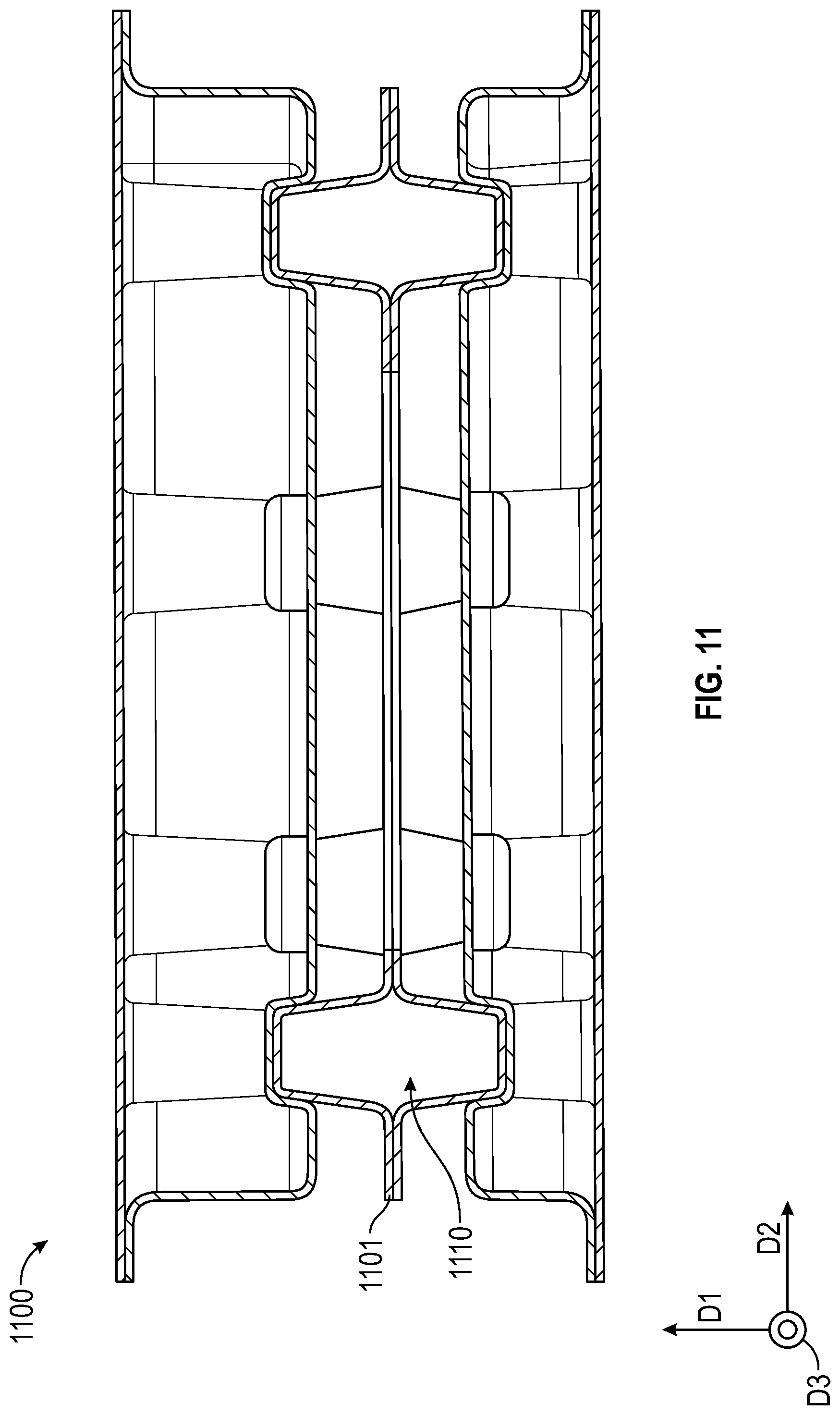 Patent US12297884 Figure 11 – Impact absorbing apparatus
