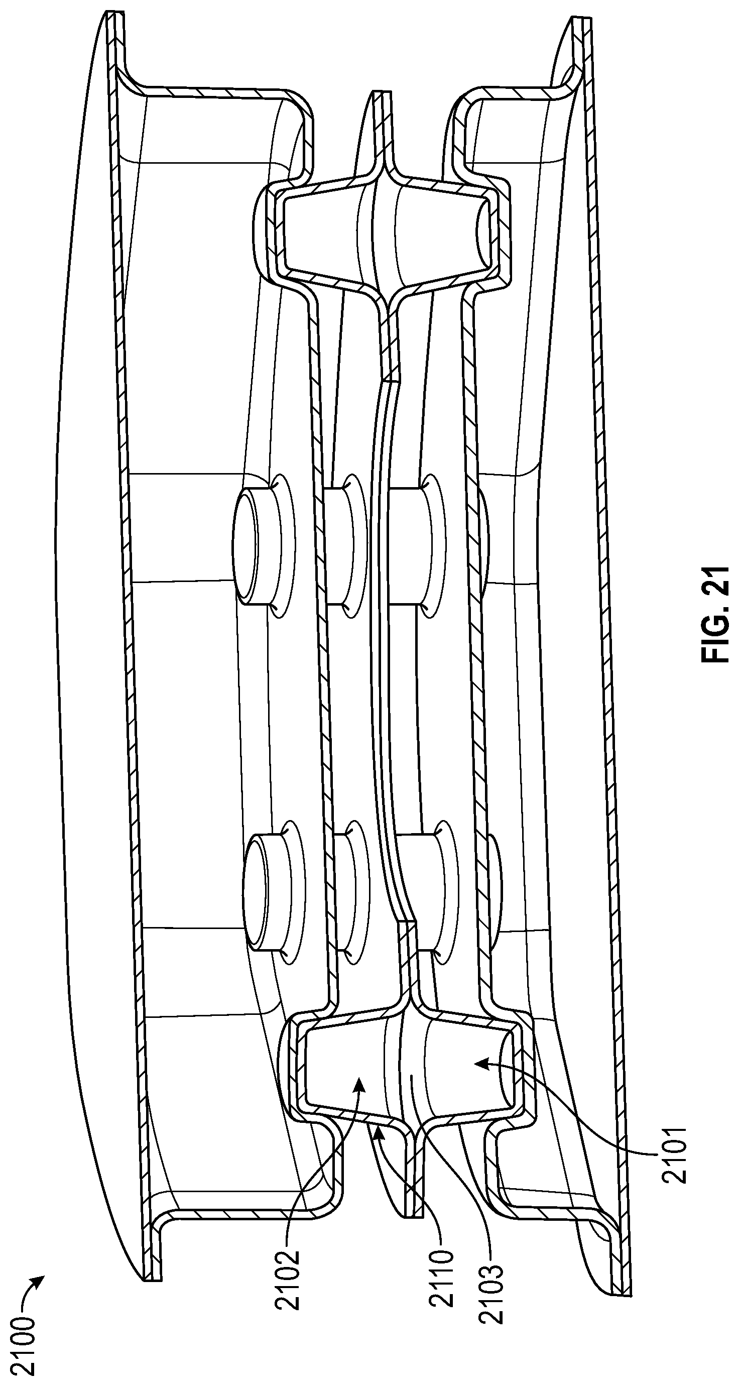 Patent US12297884 Figure 19 – Impact absorbing apparatus