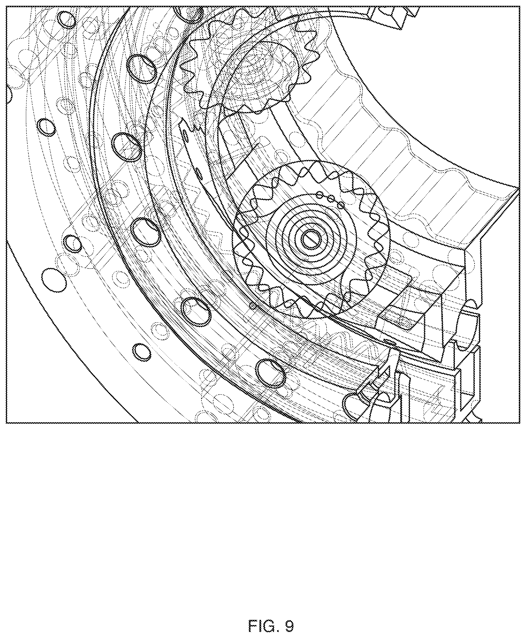 Patent US12297892 Figure 9 – Tapered differential planetary drive