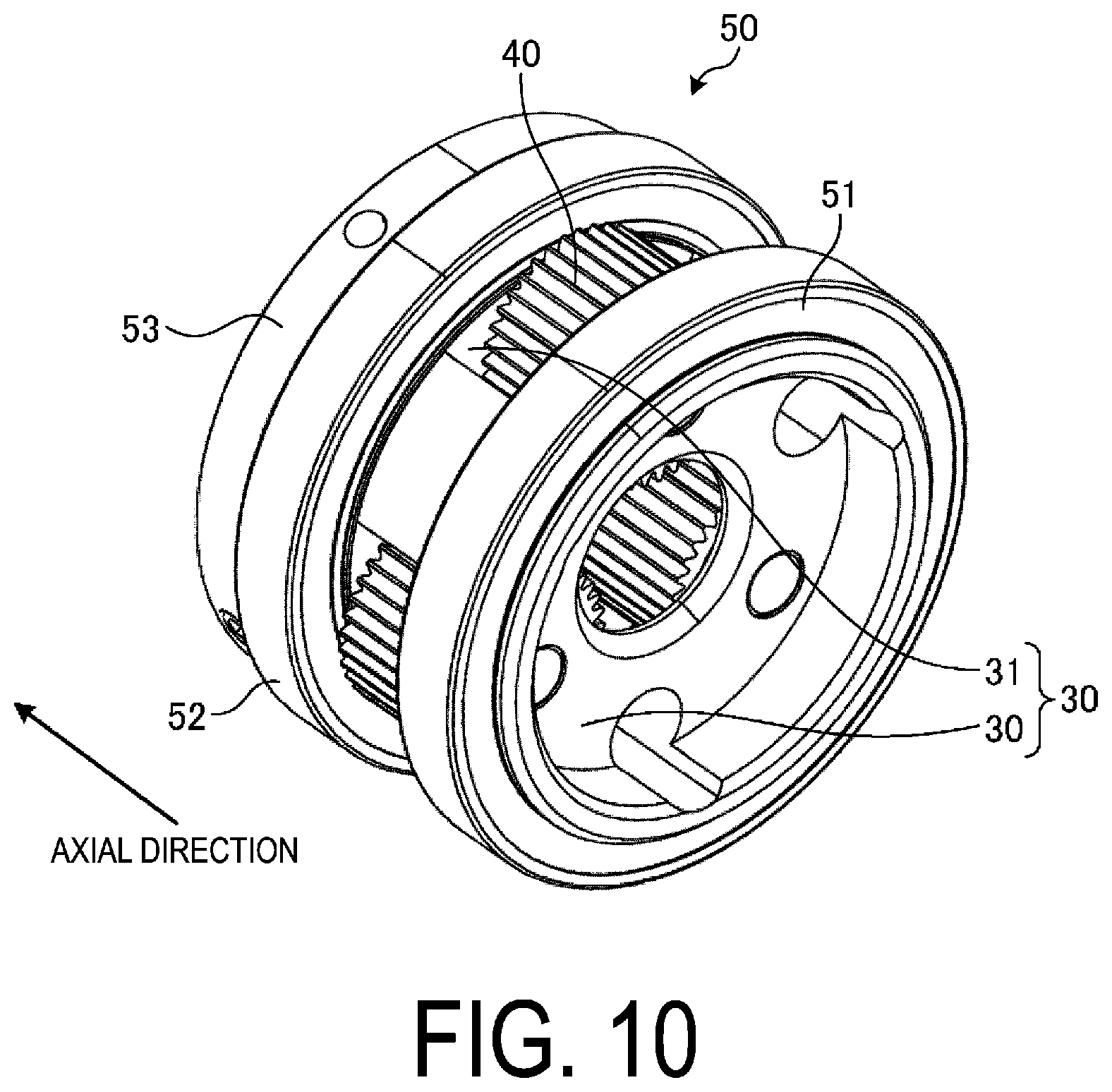 Patent US12297893 Figure 10 – Speed reducer