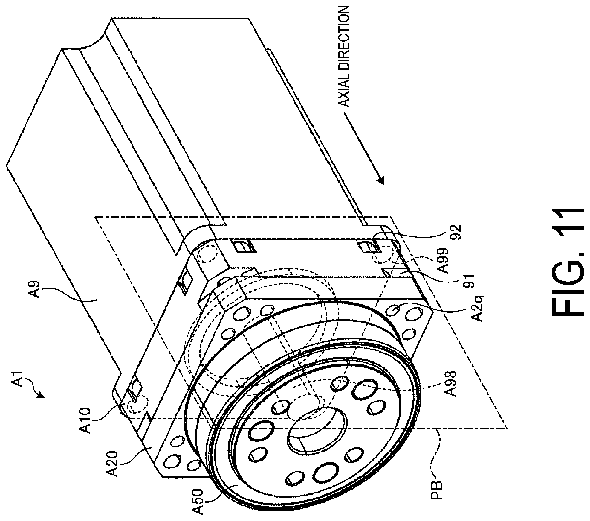 Patent US12297893 Figure 11 – Speed reducer