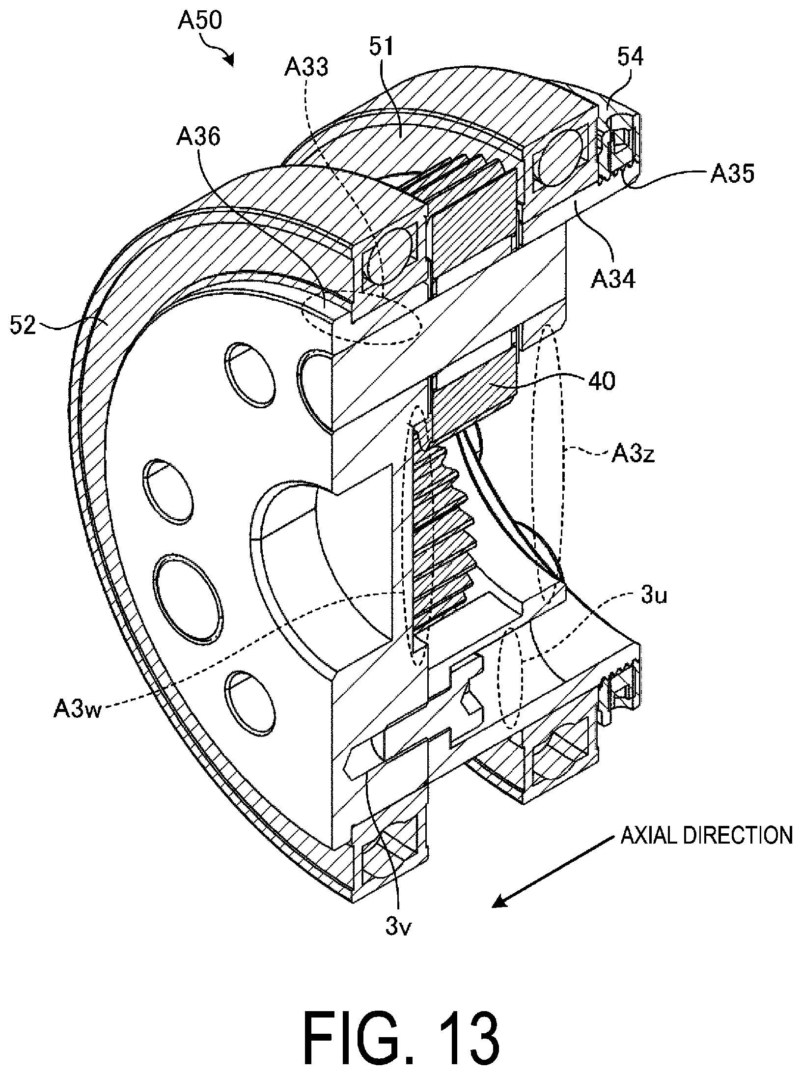 Patent US12297893 Figure 13 – Speed reducer