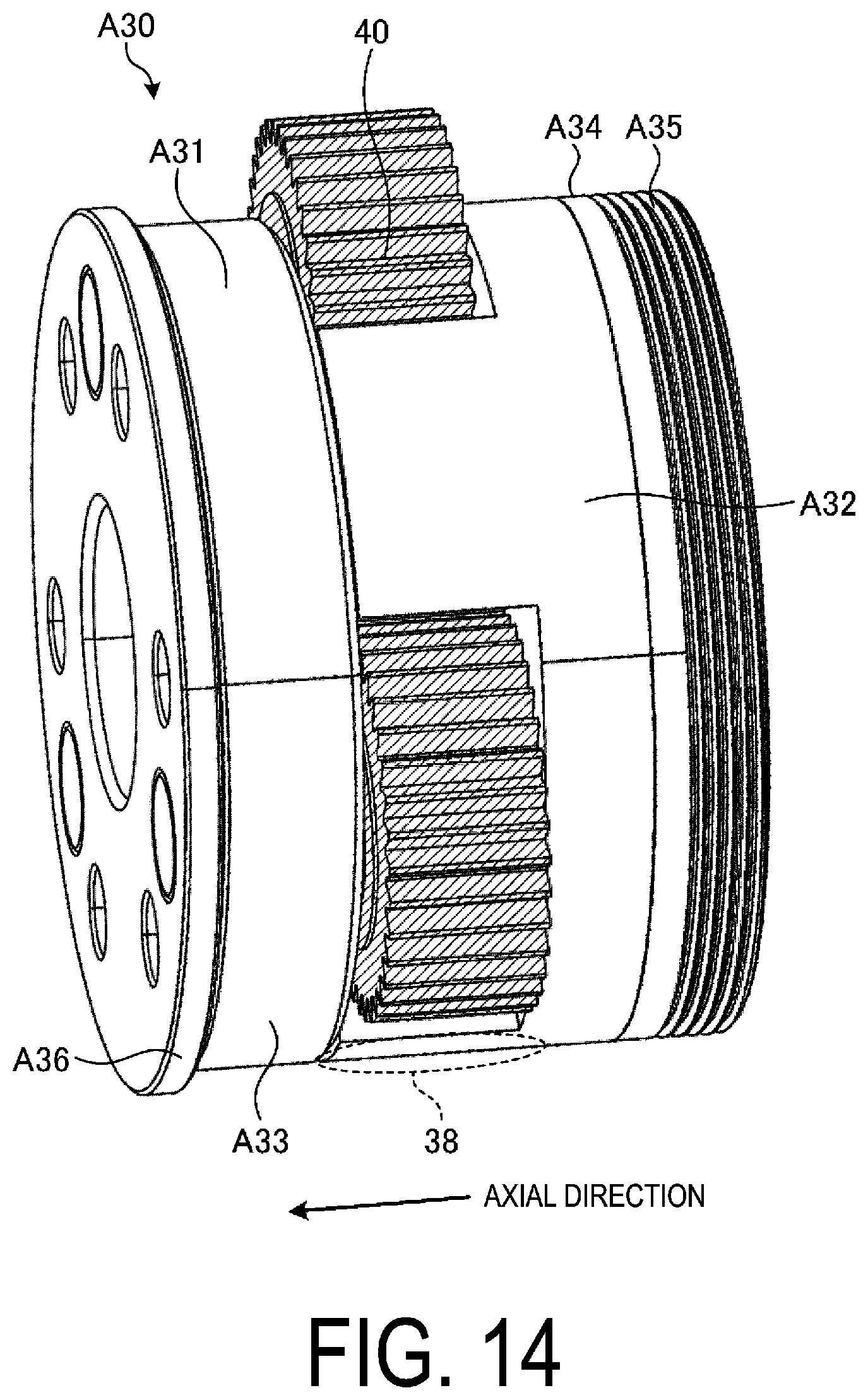 Patent US12297893 Figure 14 – Speed reducer