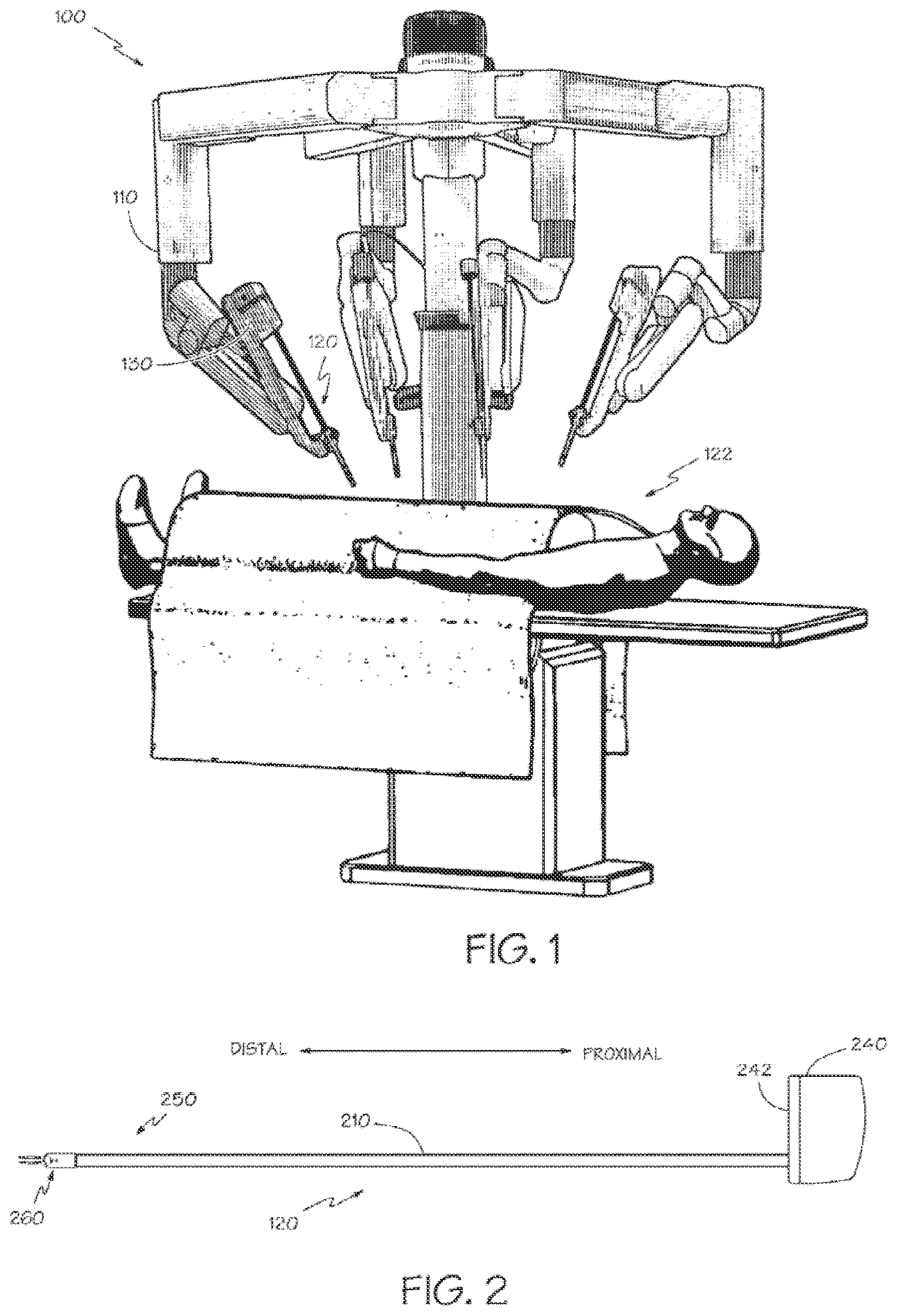 Patent US12297894 Figure 1 – Instrument transmission converting roll to linear actuation