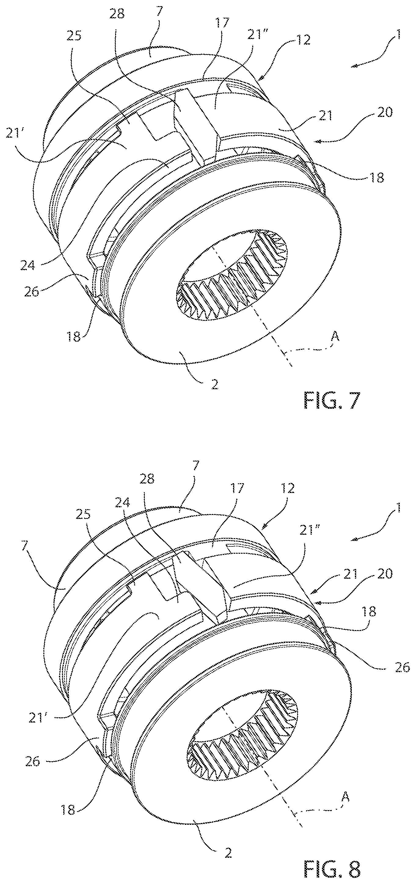 Patent US12297897 Figure 5 – Filtering pulley