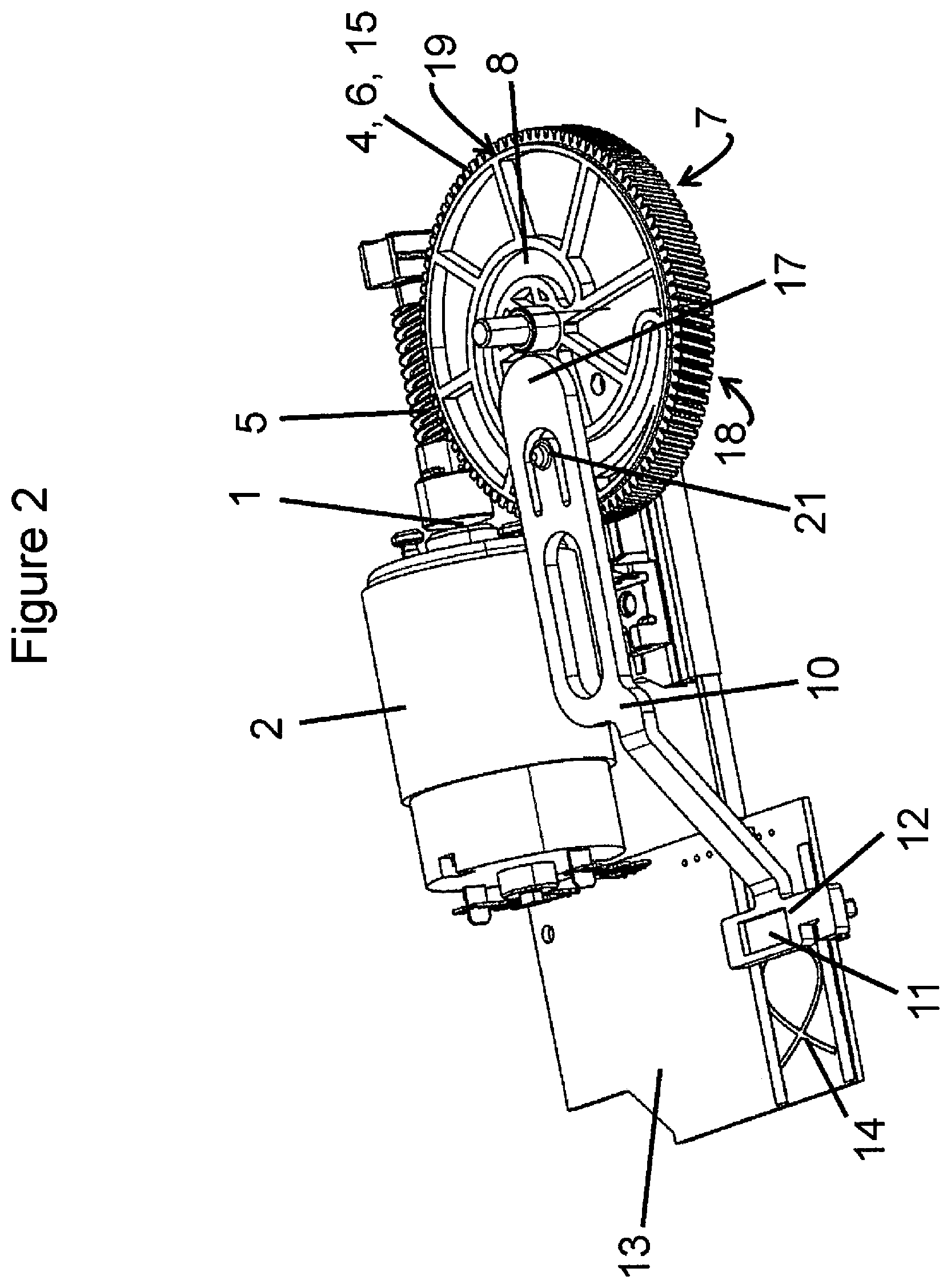 Patent US12297905 Figure 2 – Actuator, and device for engaging a parking lock of a motor vehicle automatic transmission having such an actuator, and motor vehicle equipped therewith