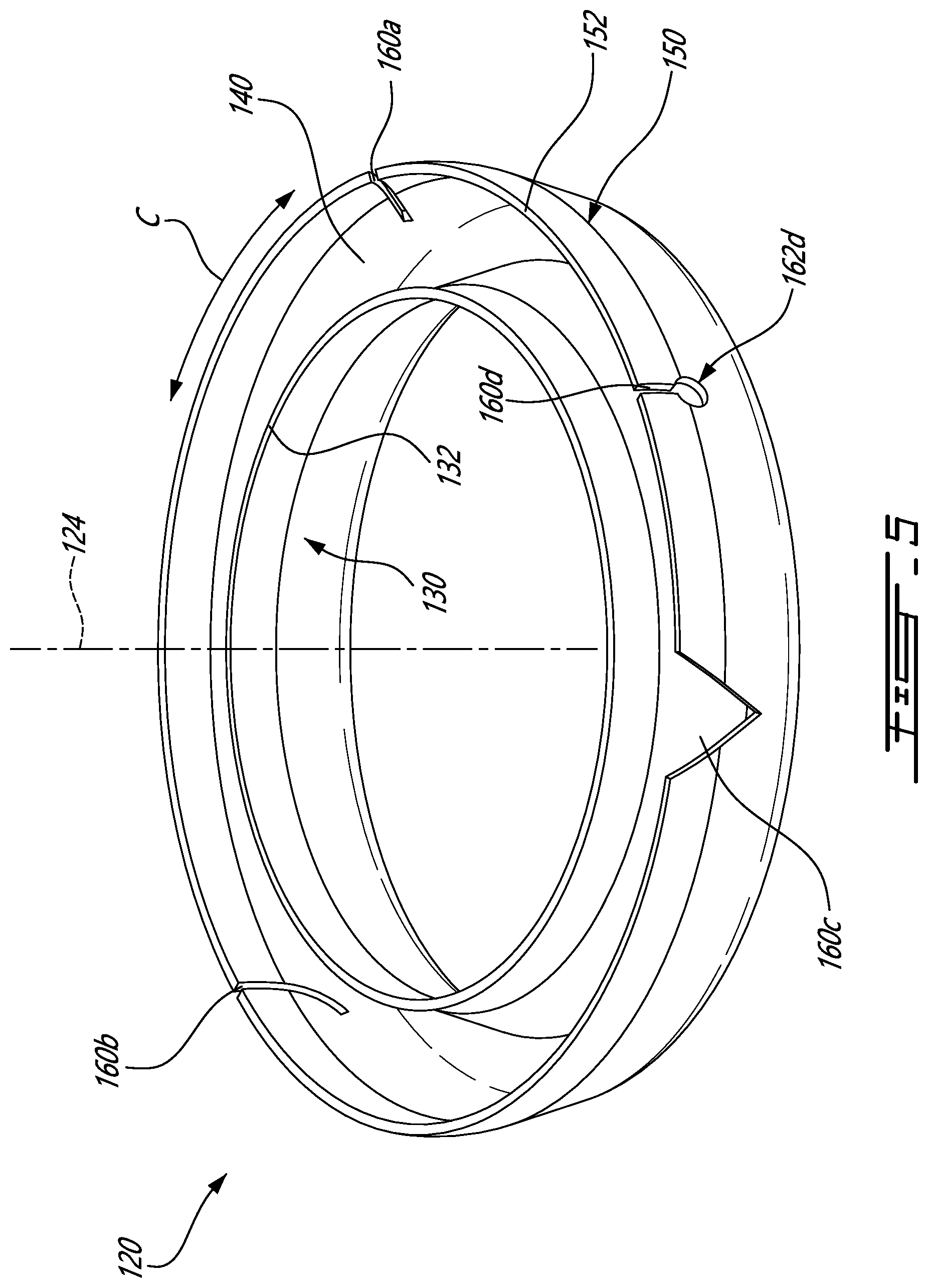 Patent US12297908 Figure 5 – Seal for an aircraft engine