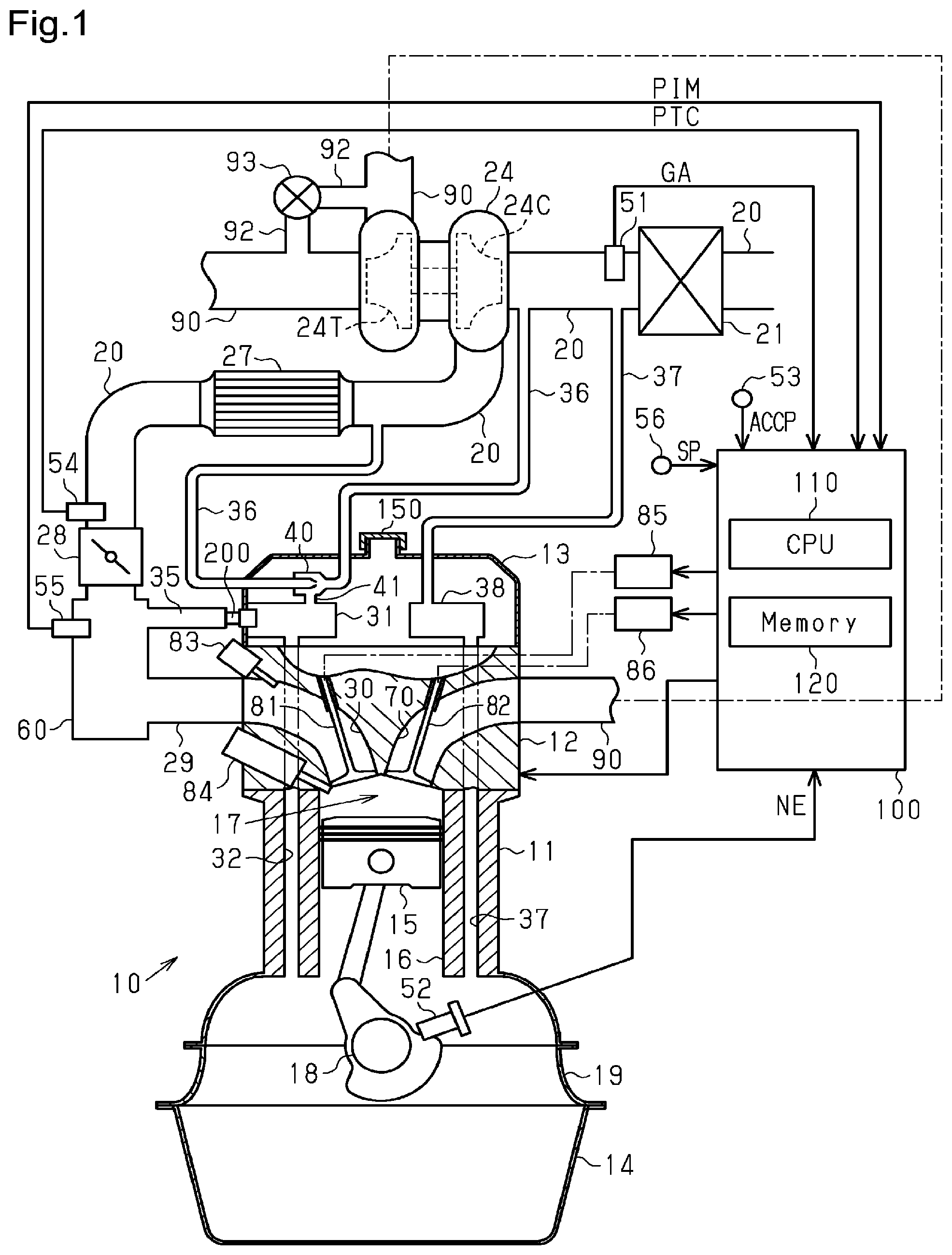 Patent US12297912 Figure 1 – Flow rate control valve