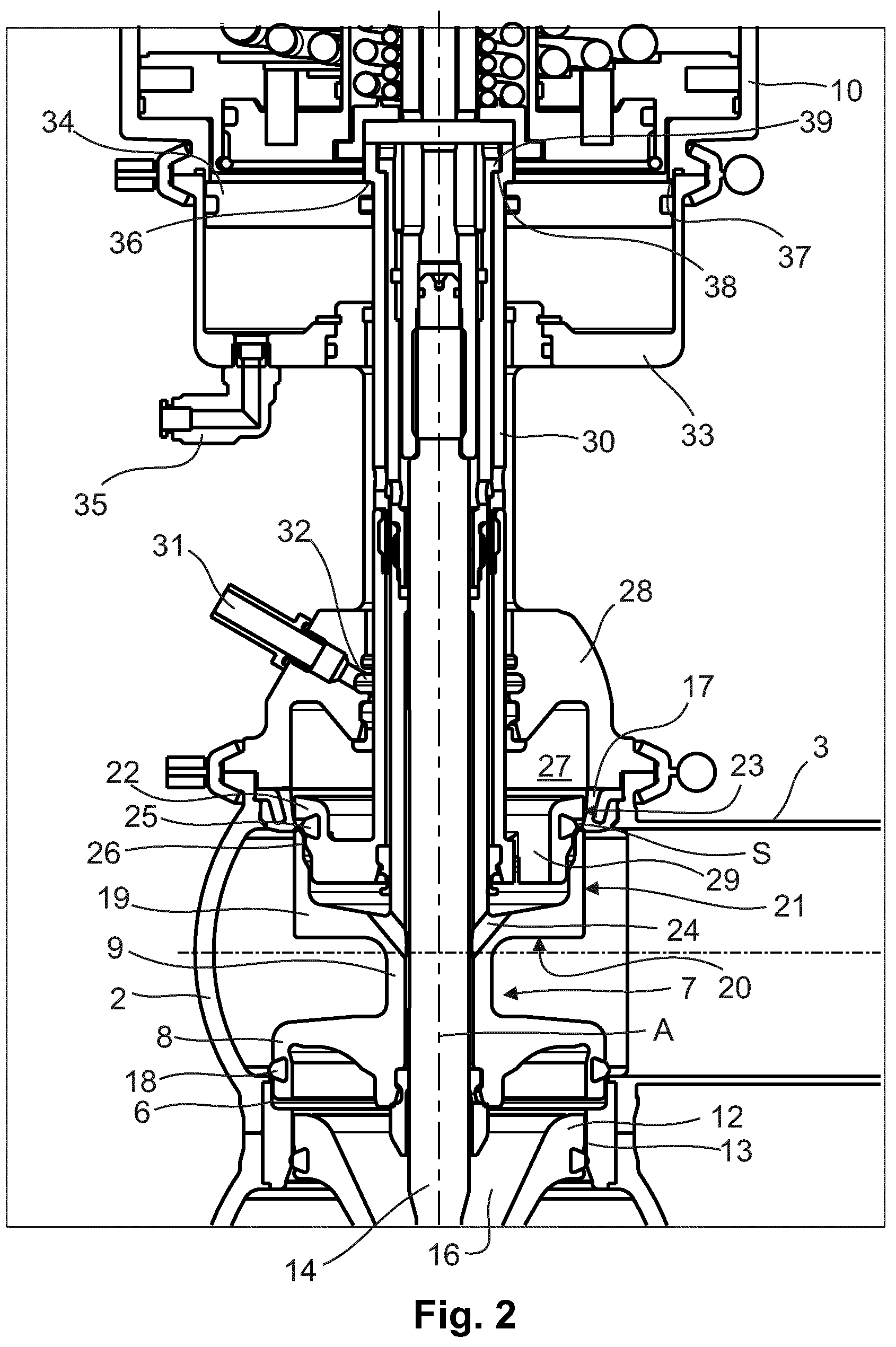 Patent US12297914 Figure 2 – Gate valve