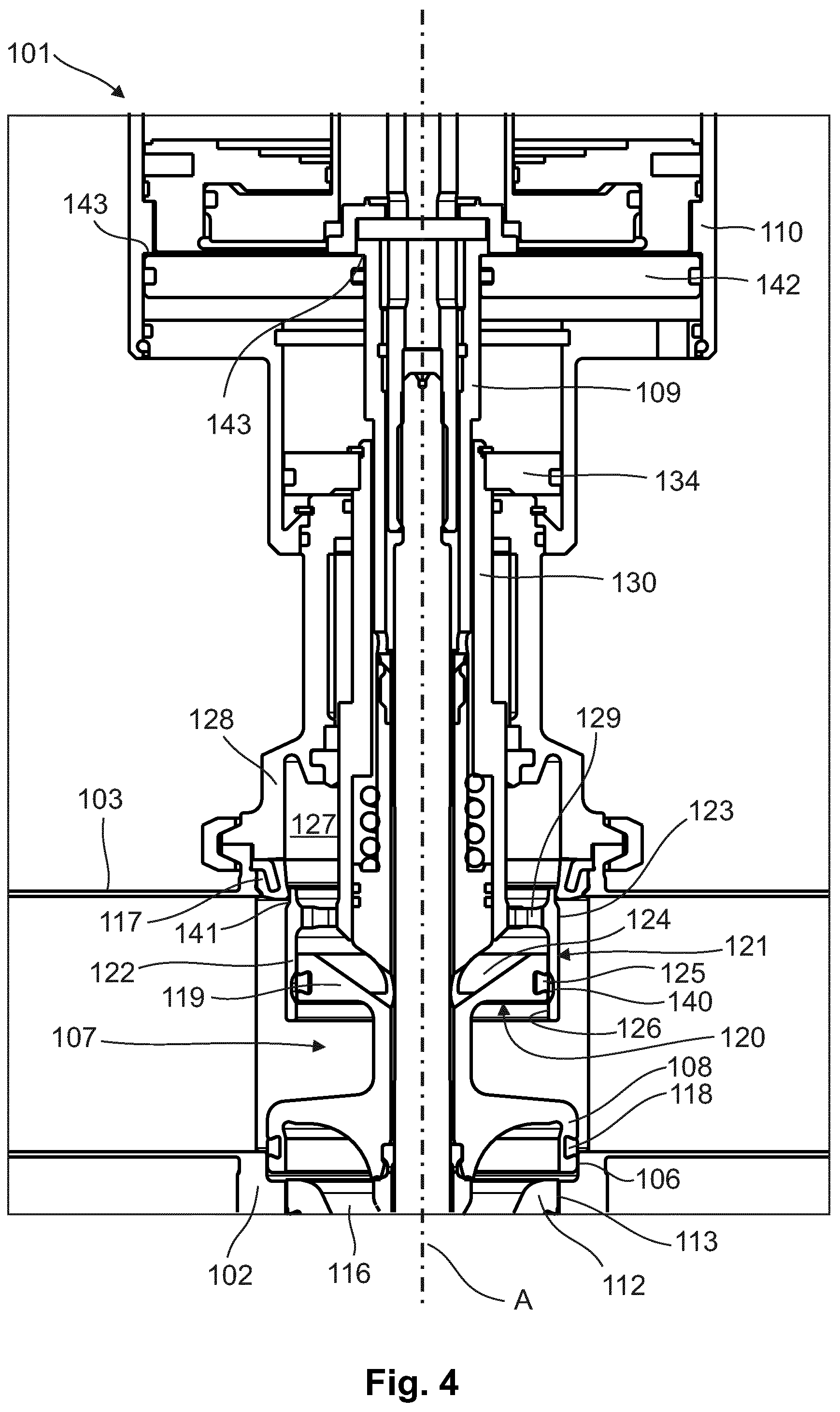Patent US12297914 Figure 4 – Gate valve