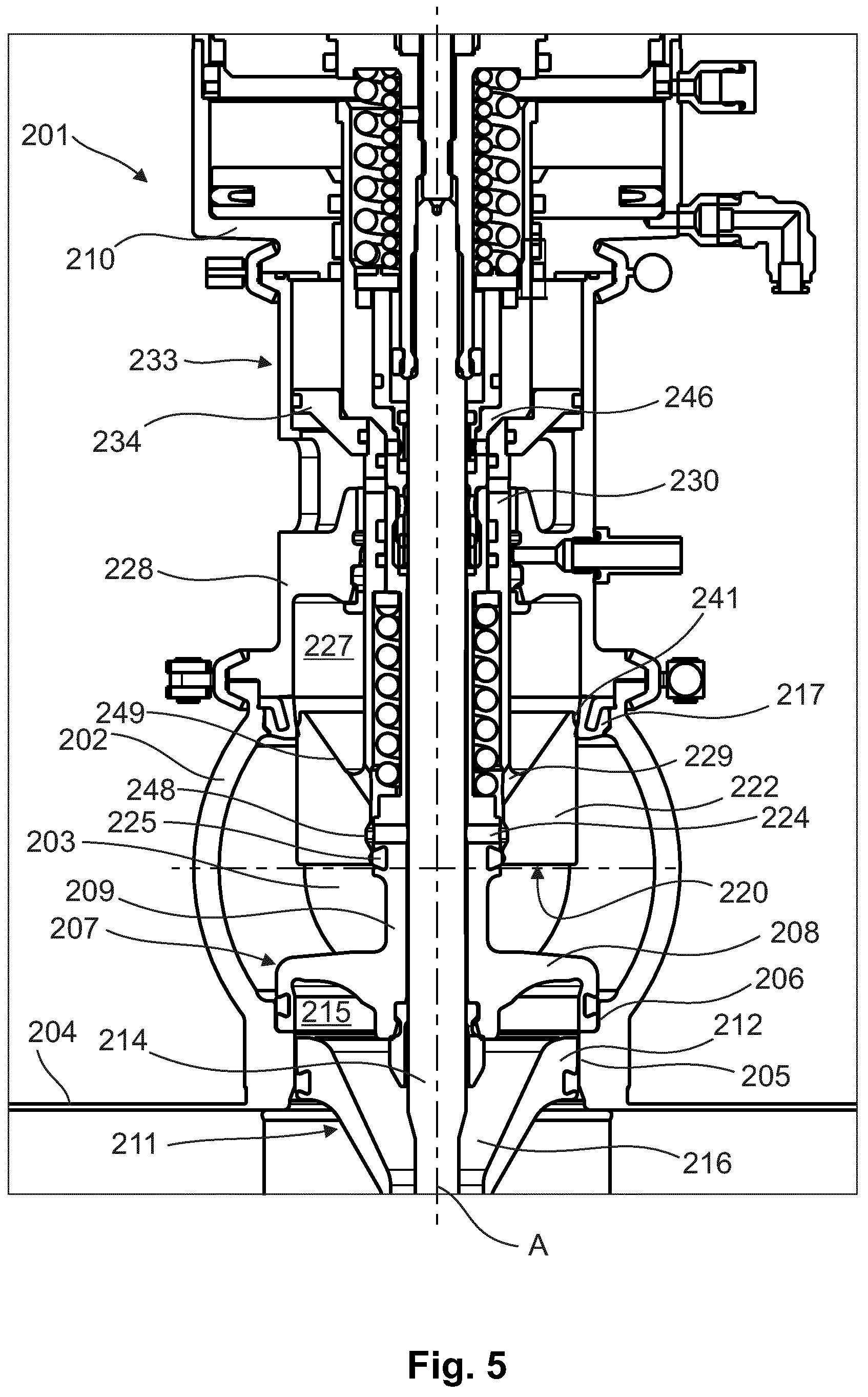 Patent US12297914 Figure 5 – Gate valve