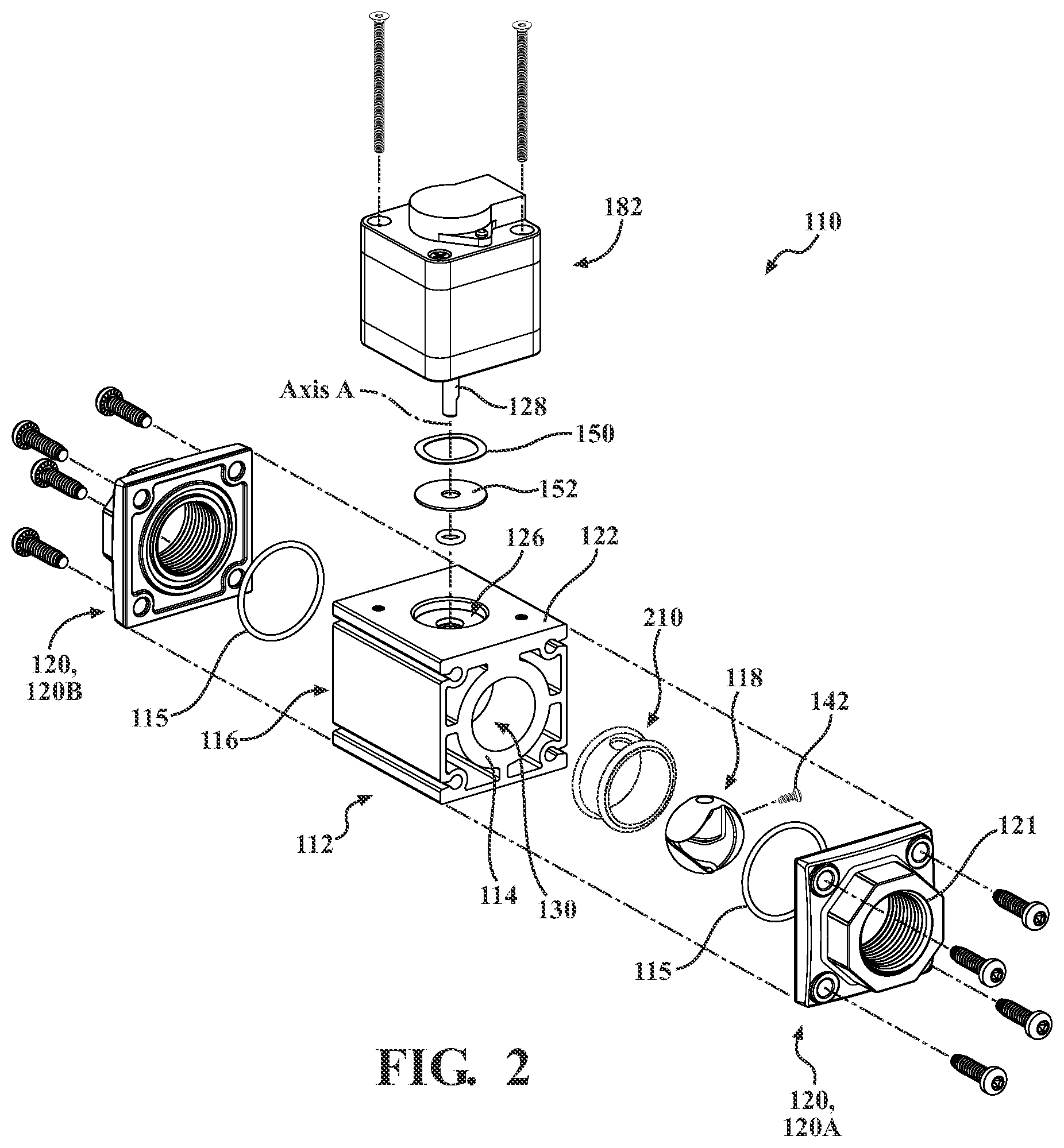 Patent US12297916 Figure 2 – Valve seat with seal for use with valve element in valve assembly