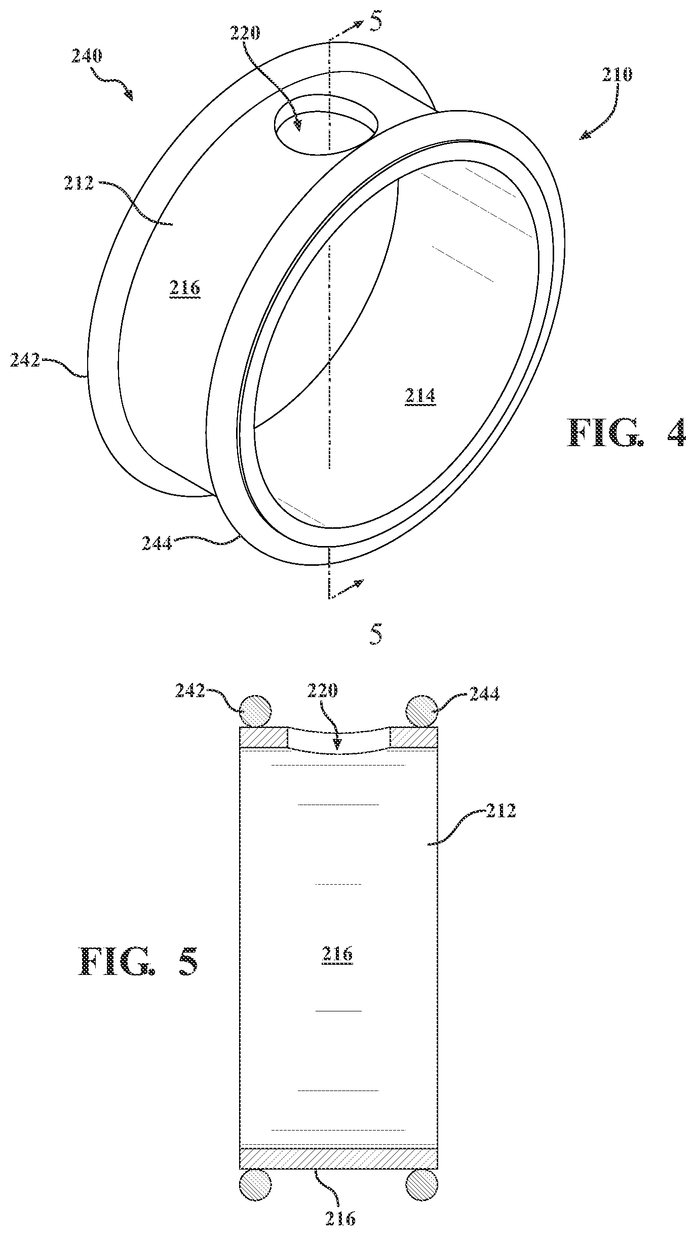 Patent US12297916 Figure 5 – Valve seat with seal for use with valve element in valve assembly
