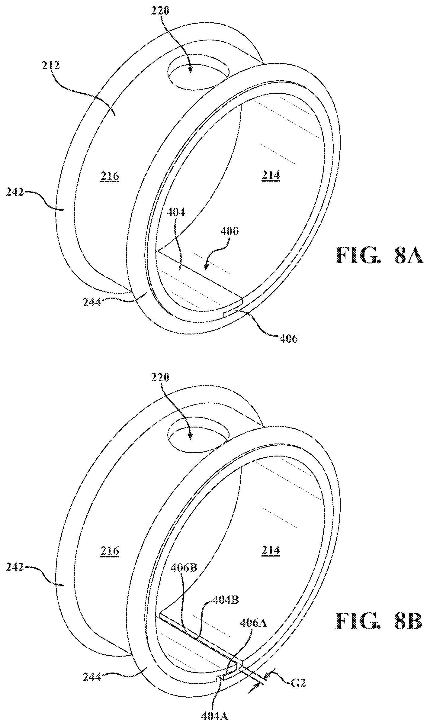 Patent US12297916 Figure 8 – Valve seat with seal for use with valve element in valve assembly