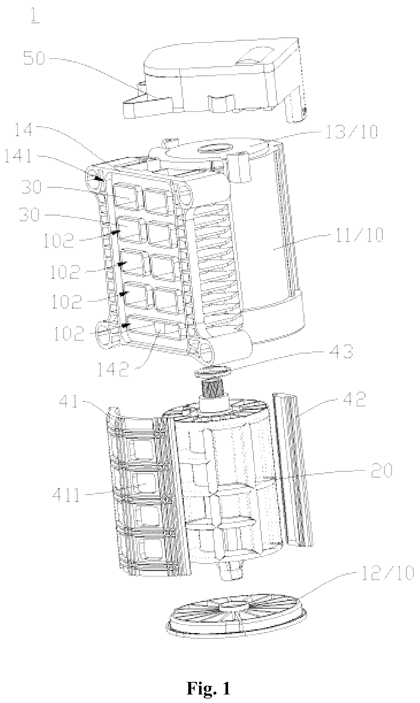 Patent US12297917 Figure 1 – Control valve