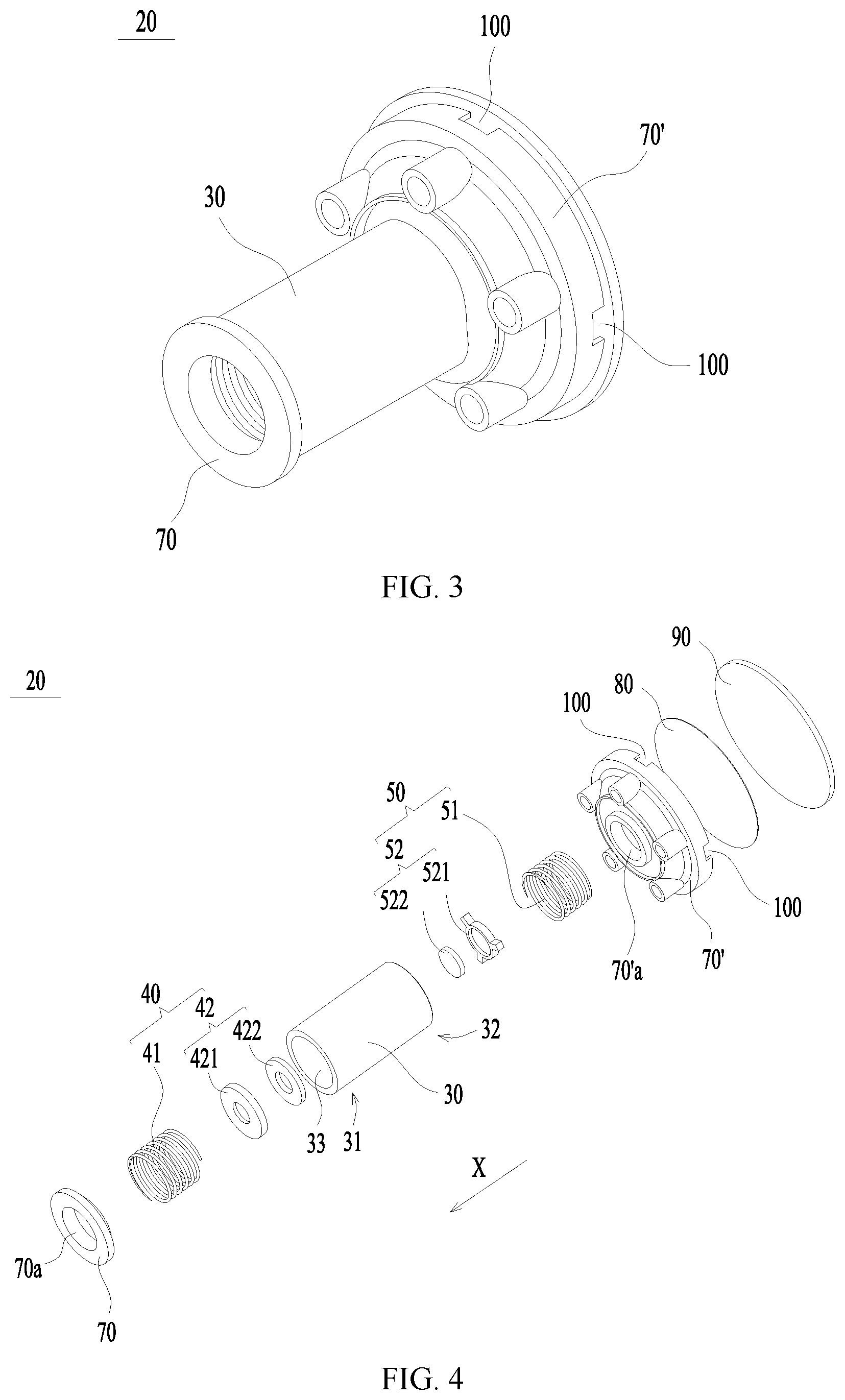 Patent US12297918 Figure 2 – Bidirectional pressure relief valve, battery and electric device