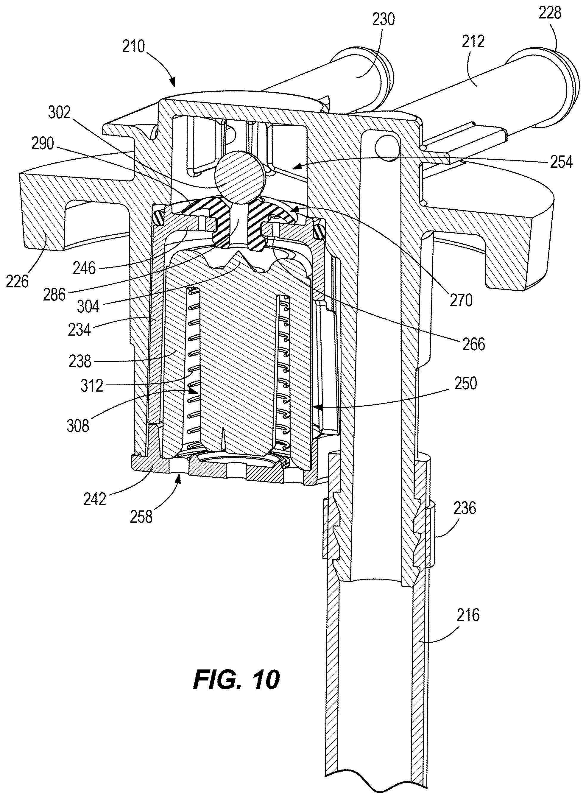 Patent US12297921 Figure 7 – Rollover vent valve assembly